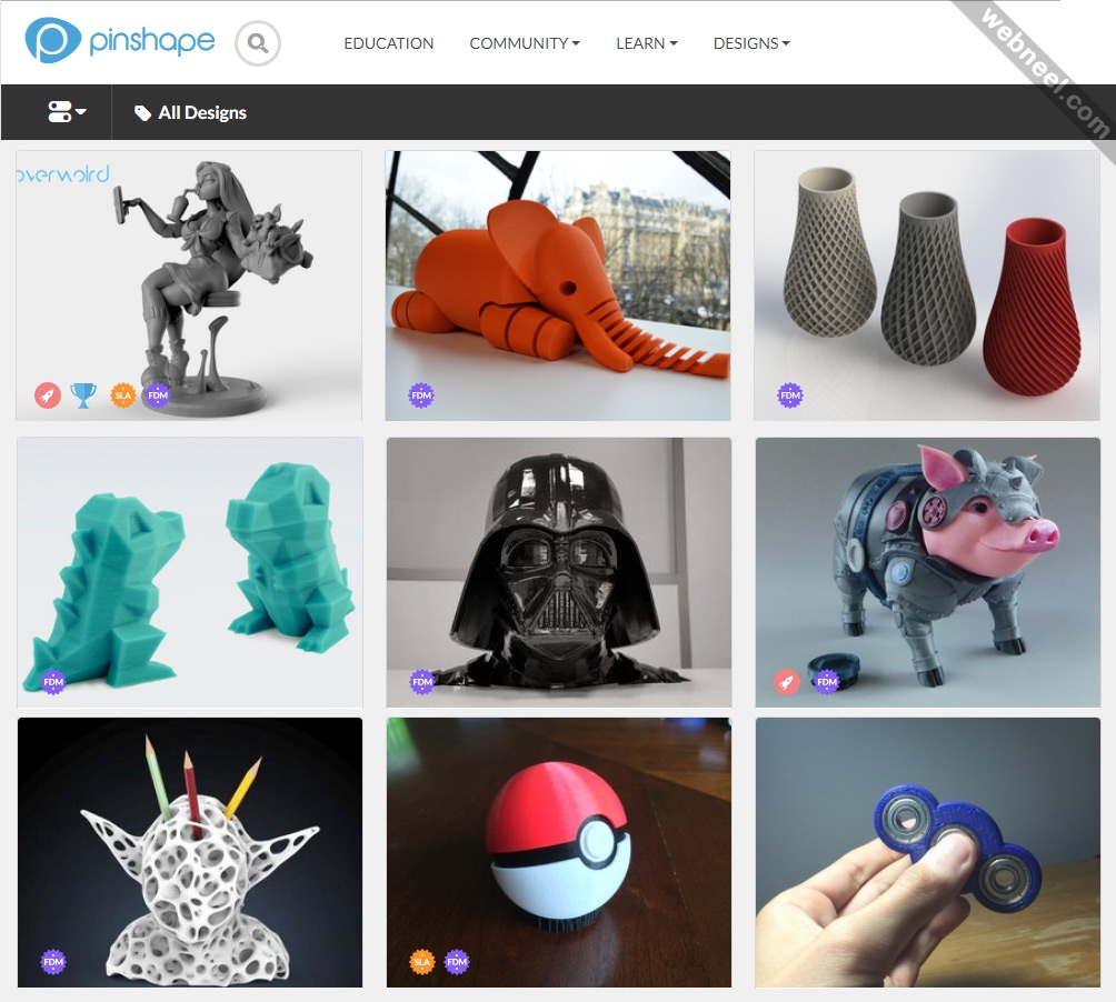 Top 10 Free 3D Printer Model Websites Download Free Printable Models
