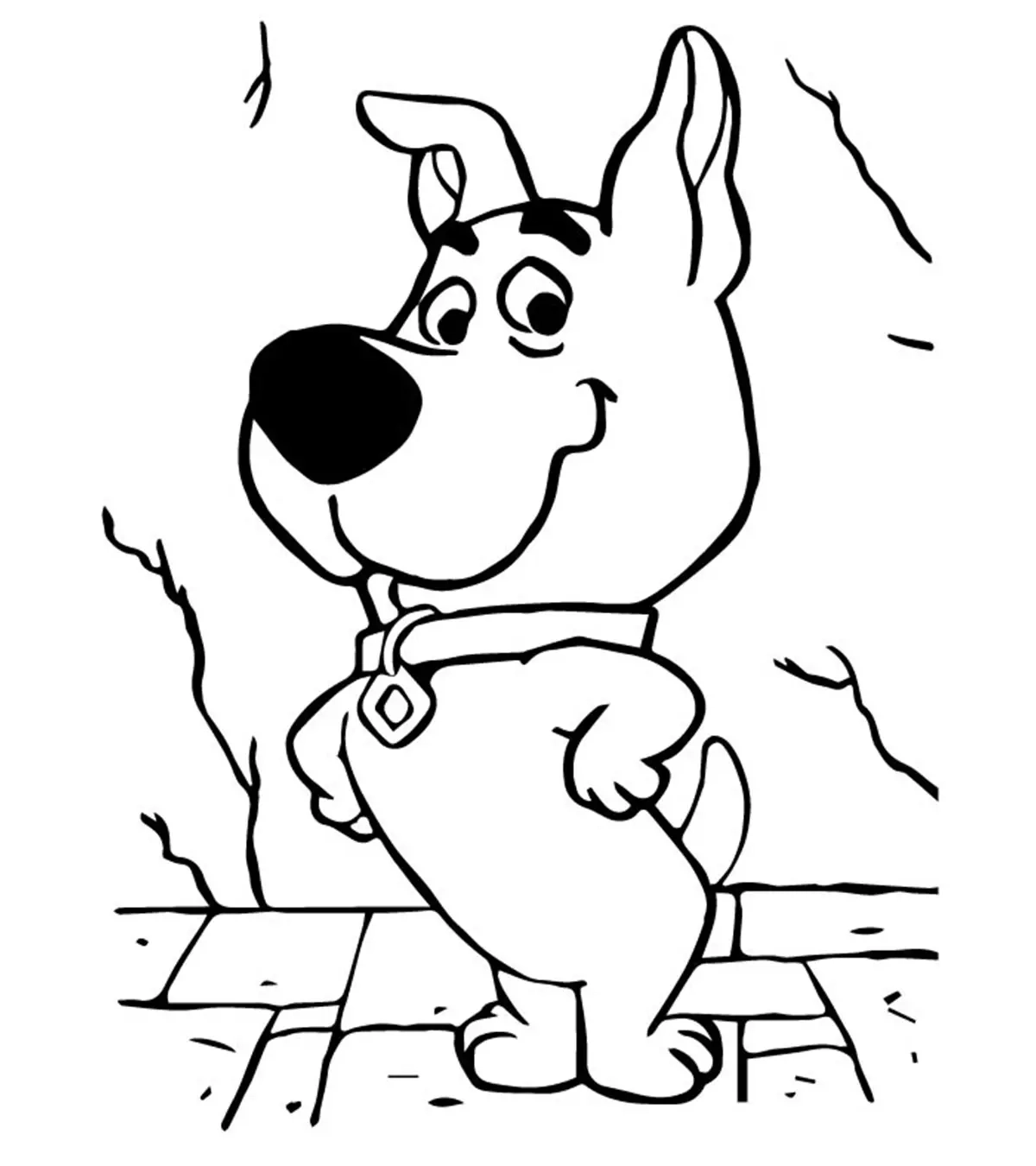 Top 30 Free Printable Scooby Doo Coloring Pages For Kids