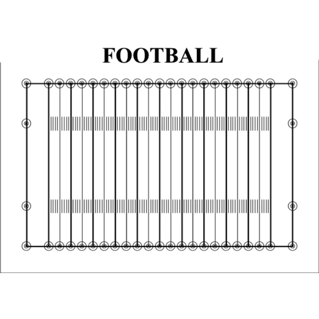 Trigon Sports Proline Football Field Layout System