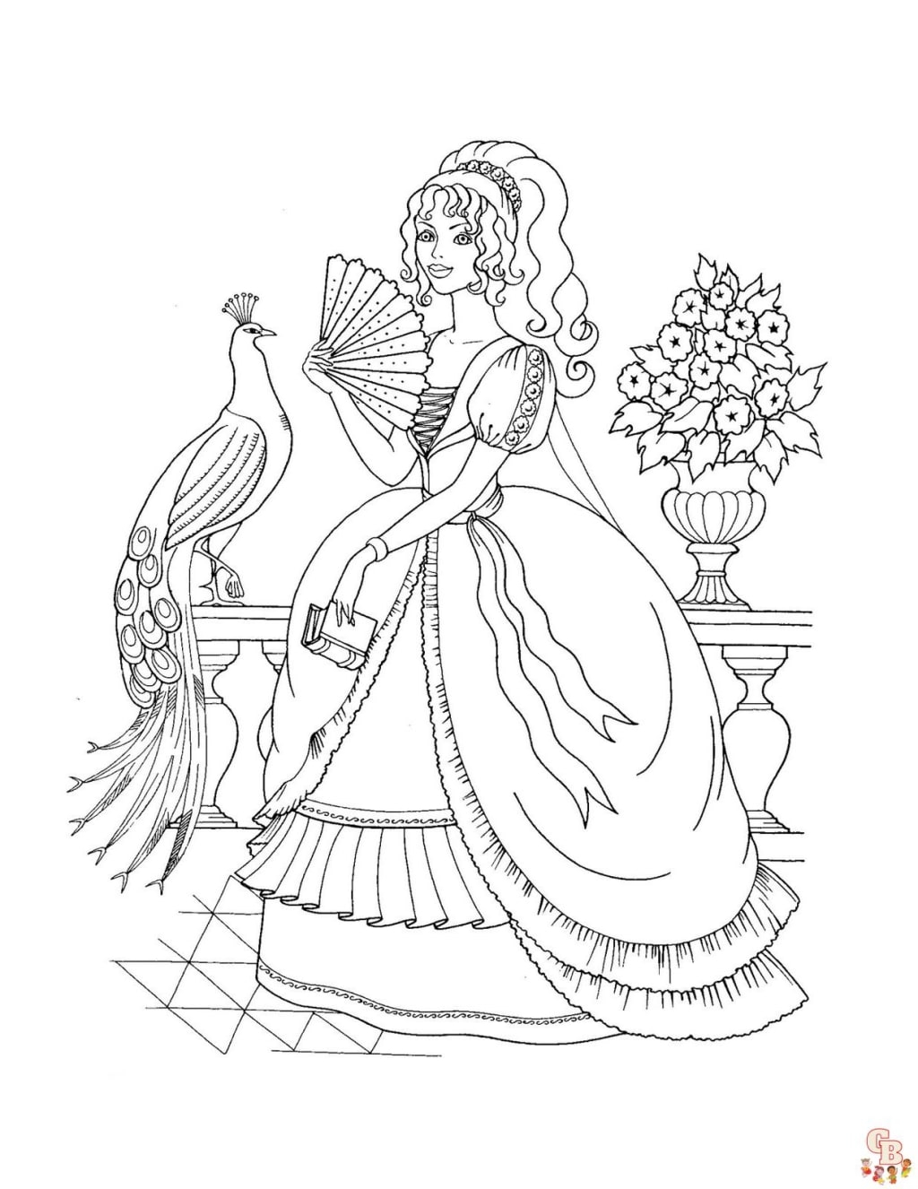 Unlock Your Child s Creativity With Free Printable Princess Coloring Pages Education