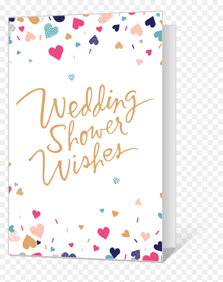 Wedding Shower Wishes Printable Congratulation Printable Bridal Shower Card HD Png Download Vhv