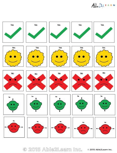 Yes And No Pecs Free Teaching Resources