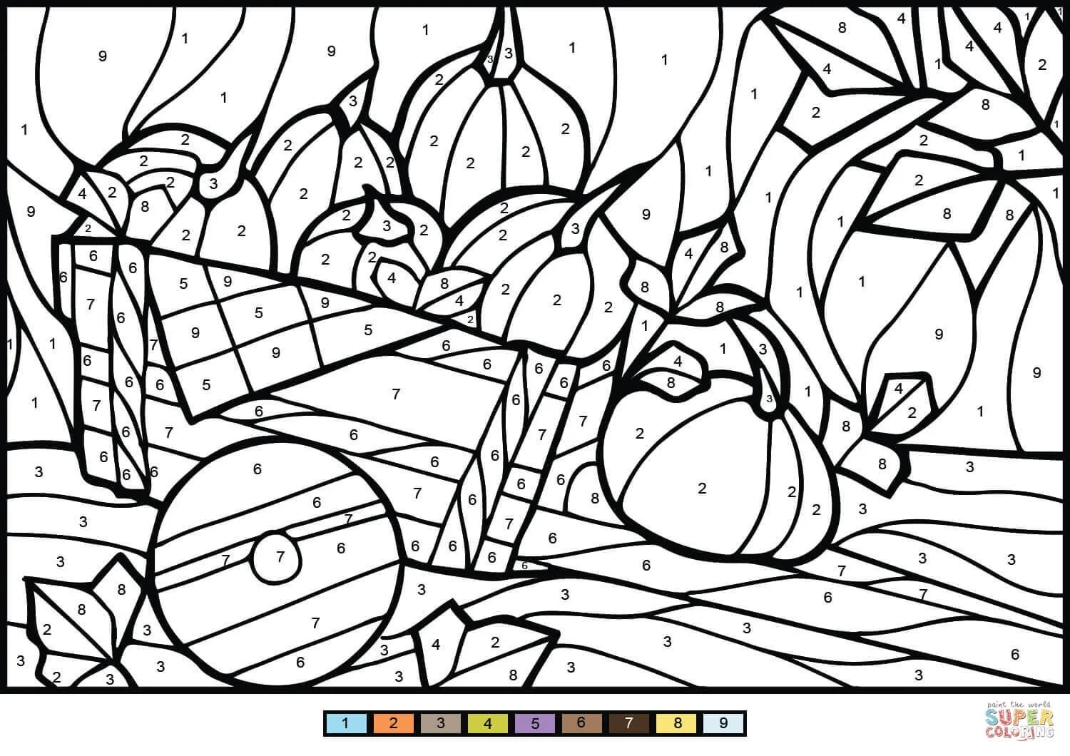 11 Printable Color By Numbers Pages Stephen s Place