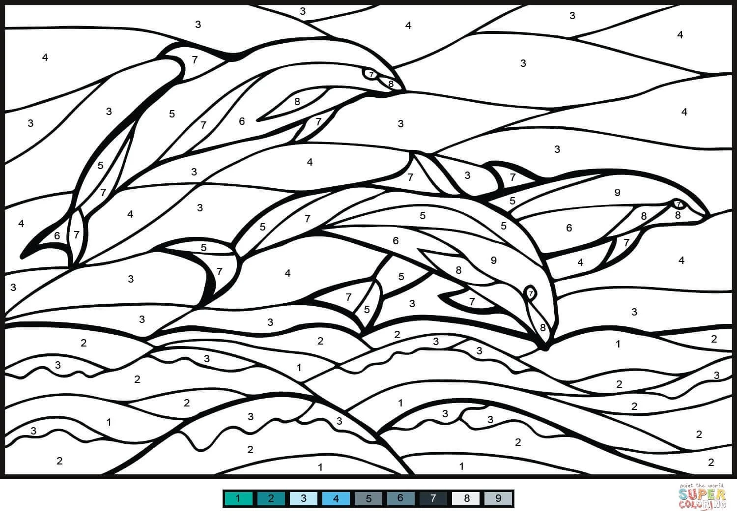11 Printable Color By Numbers Pages Stephen s Place