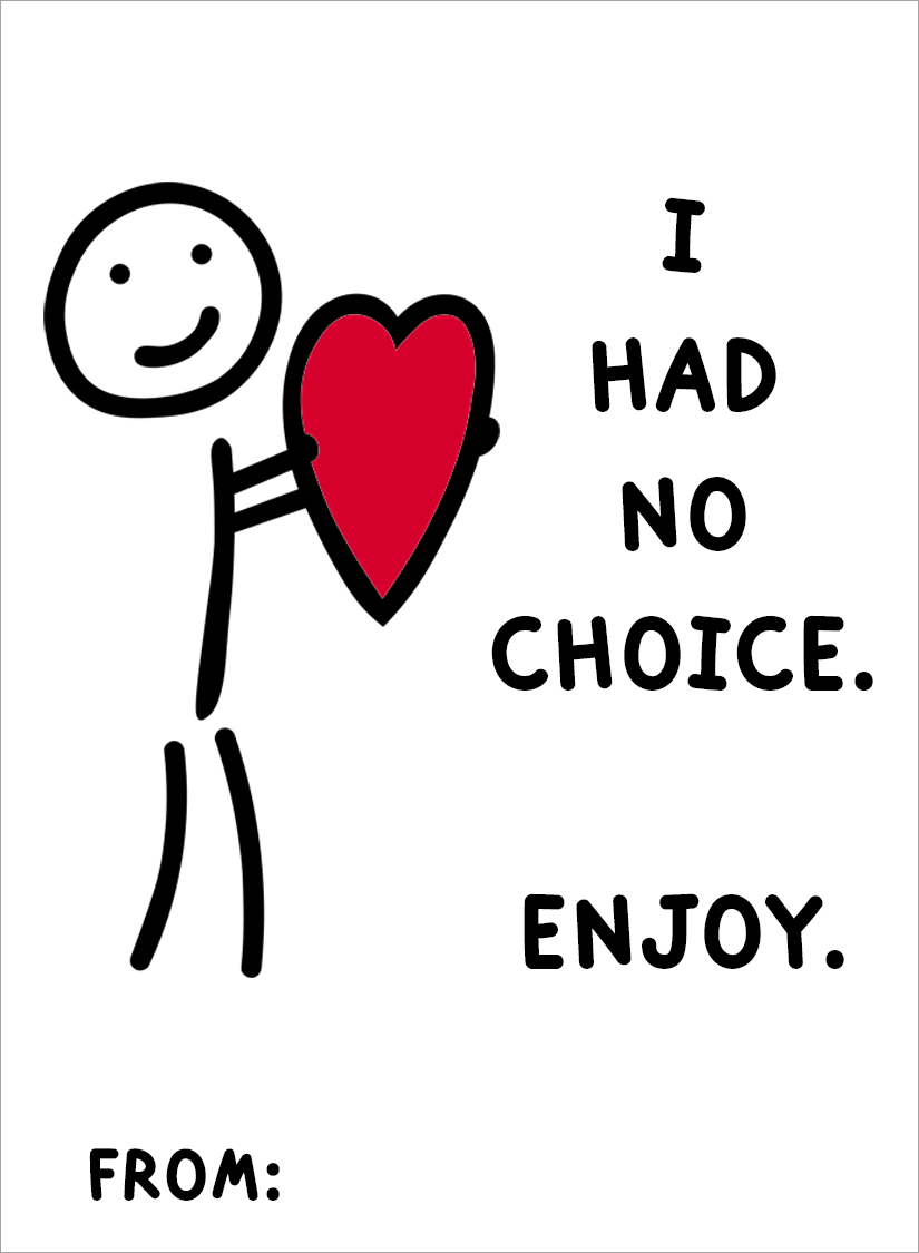 12 Honest Funny Valentine s Day Cards For Teens Kids Free Printable Lovely Planner