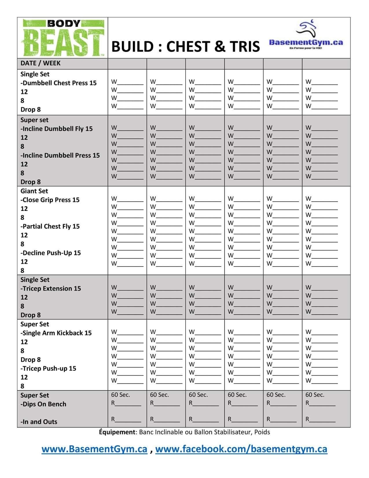 13 Best Body Beast Workout Ideas To Save Today Body Beast Workout Sheets Body Beast Workout Sheets Pdf Body Beast Workout Sheets Excel And More