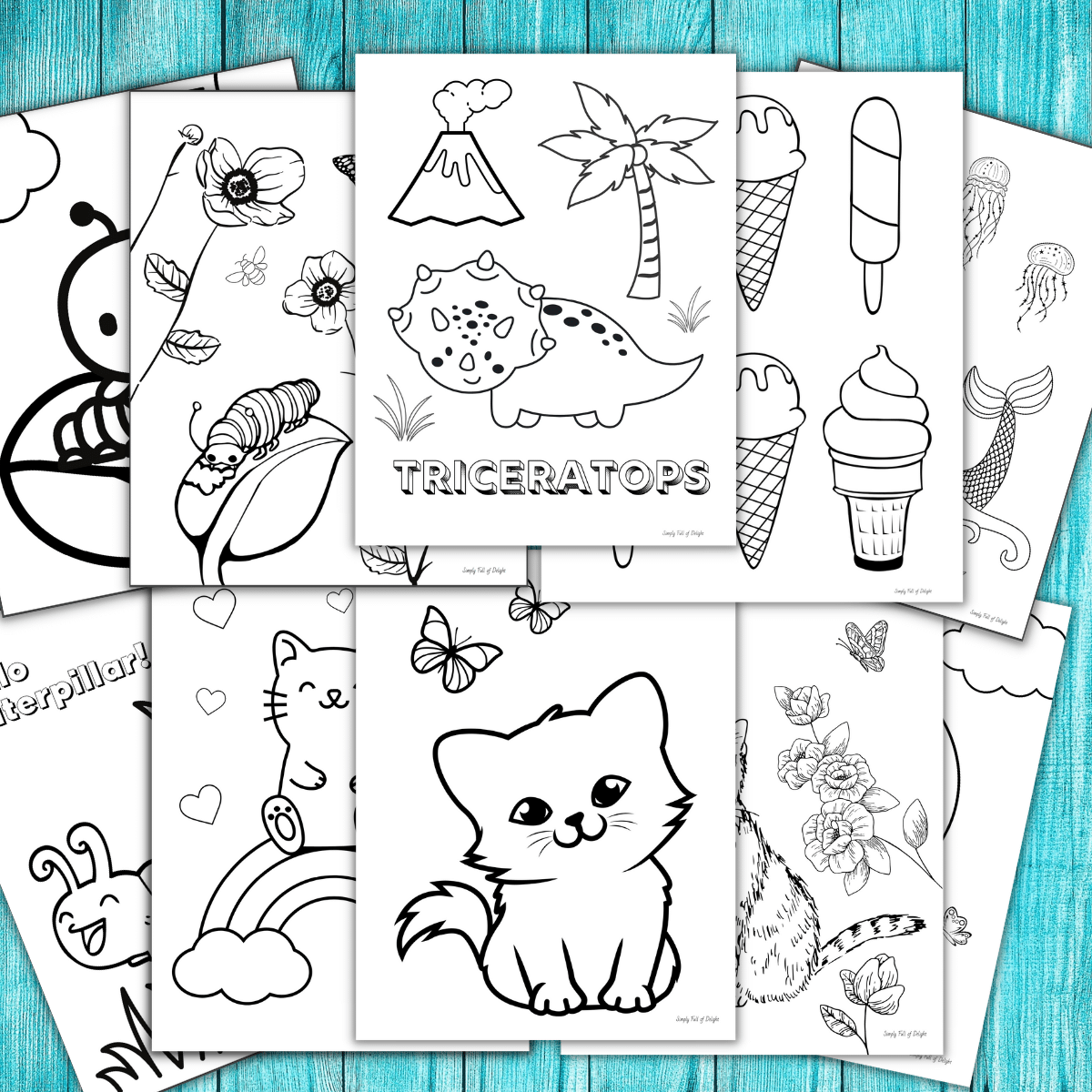 137 Cute Coloring Pages For Kids Free Printables 