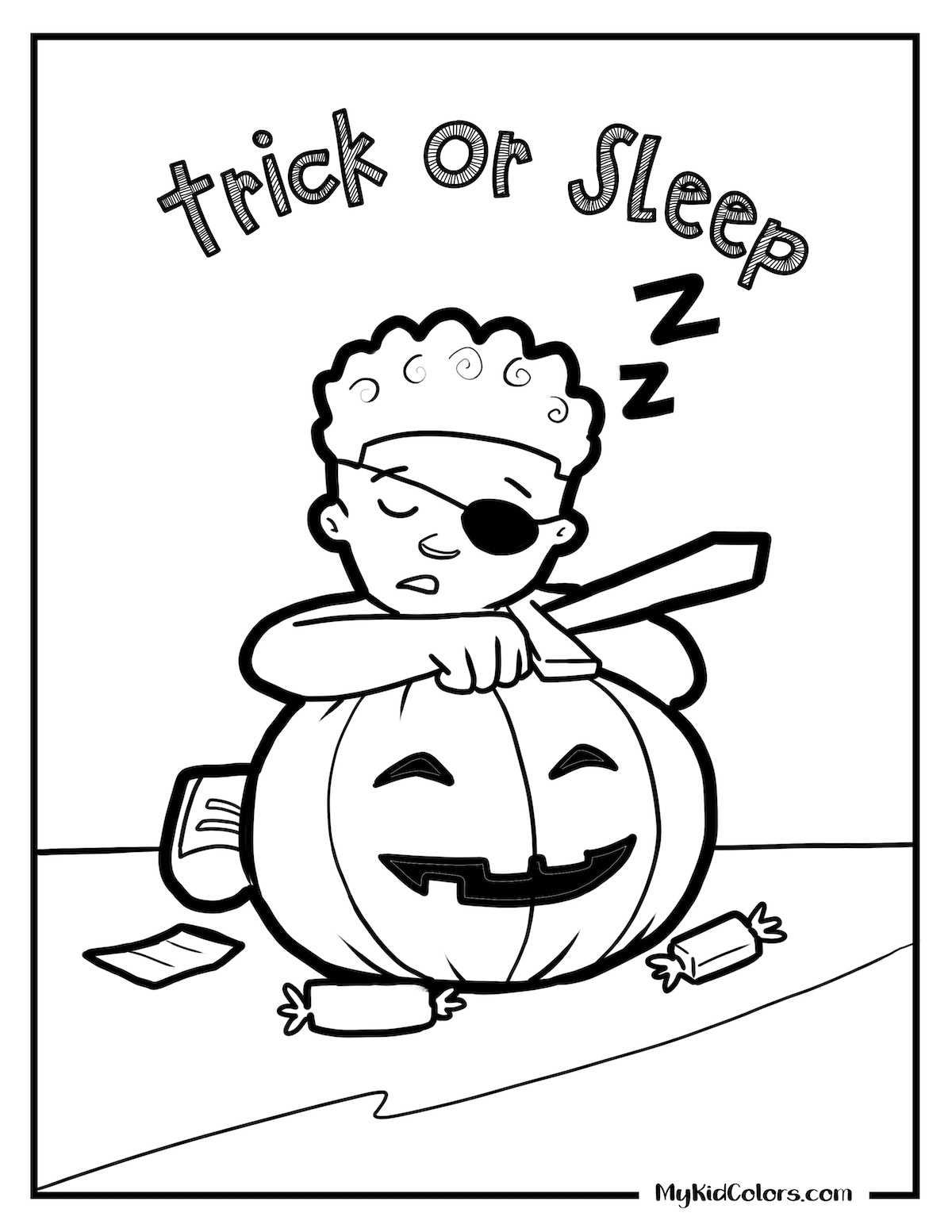 15 Free Halloween Coloring Pages For Kids Cute And Spooky Printables