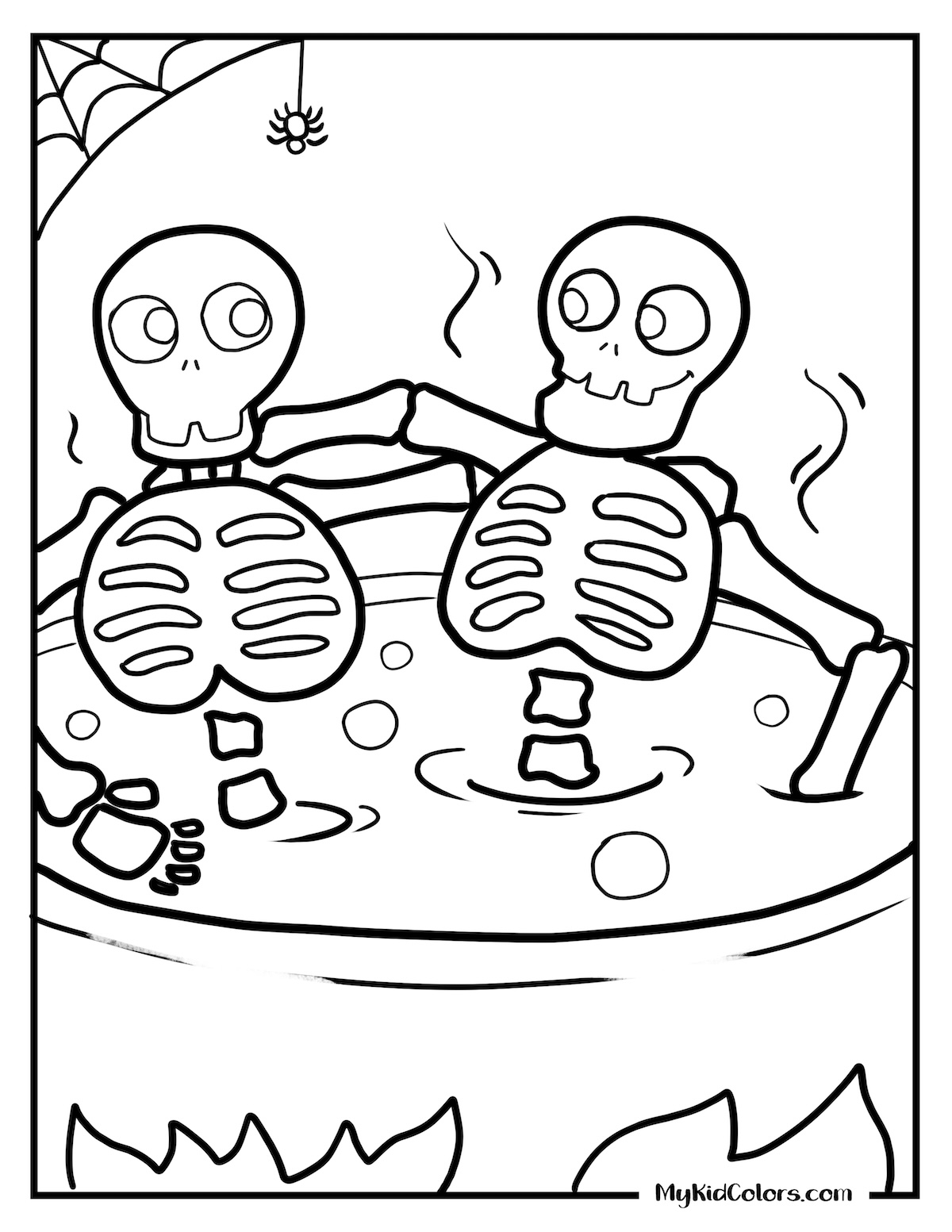 15 Free Printable Halloween Coloring Pages For Adults