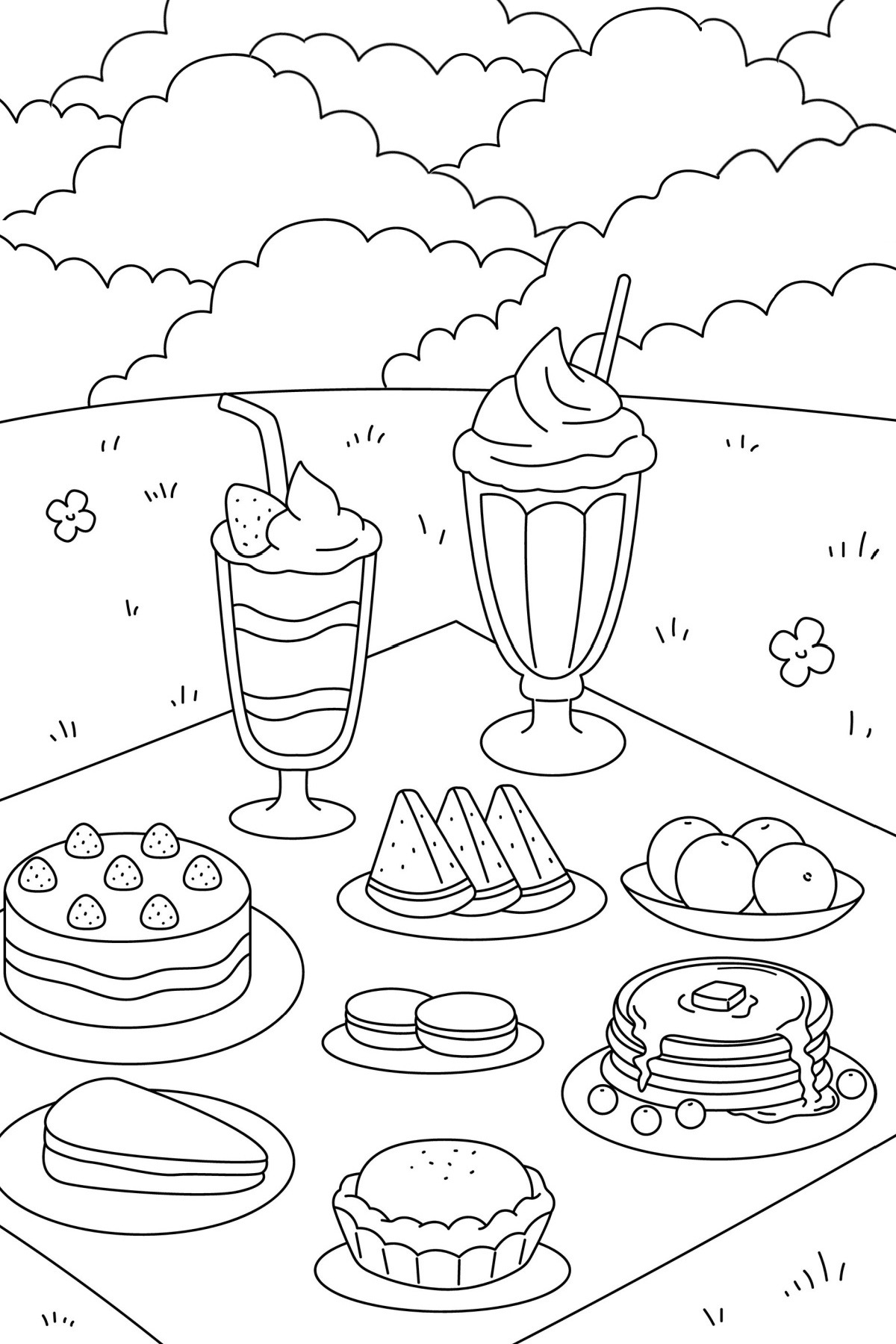 20 Free Printable Summer Coloring Sheets Designs For All Ages