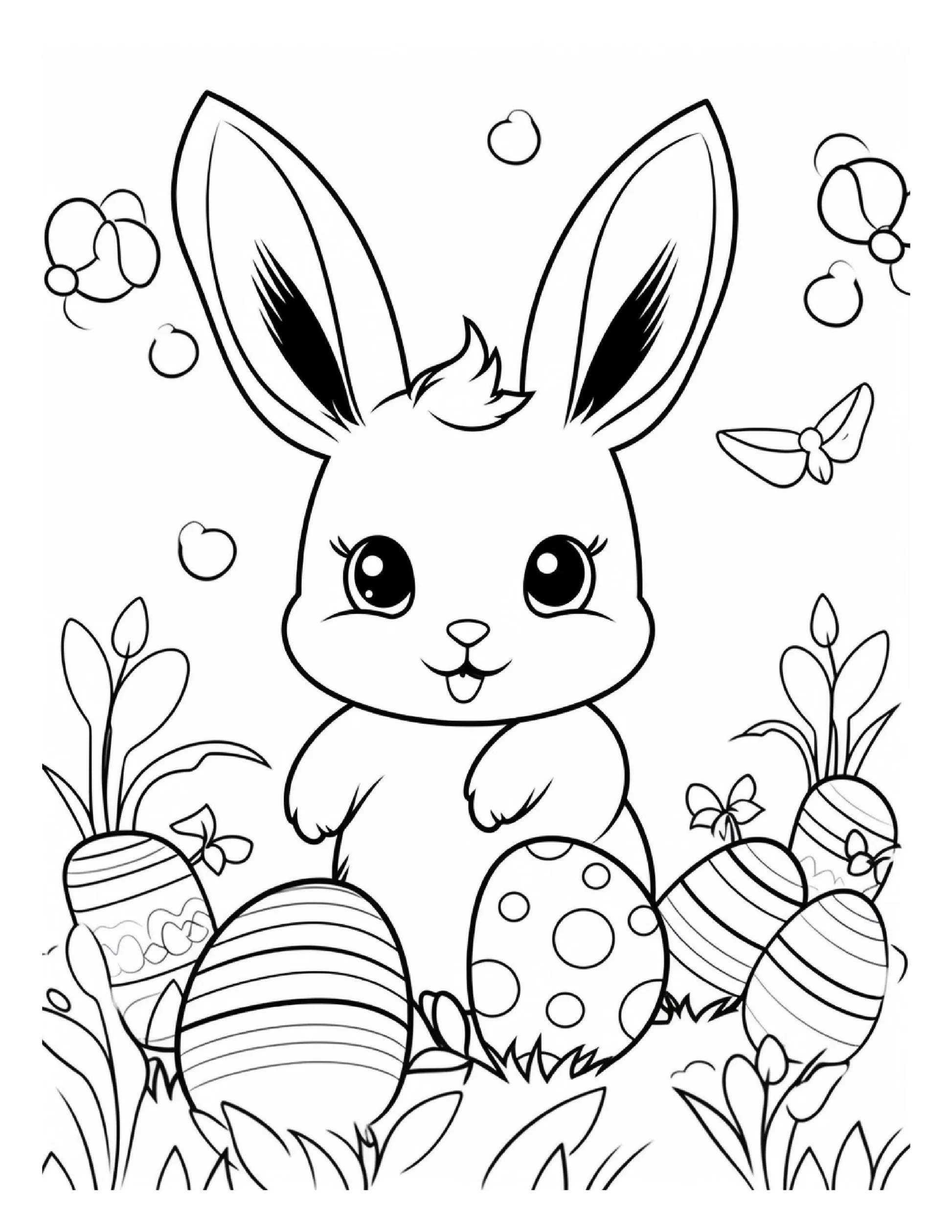 200 Easter Coloring Pages For Kids Preschool Printable Activities In RASPIEE