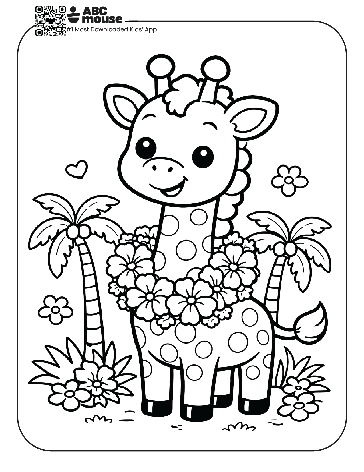 200 Flower Coloring Pages For Kids FREE Printables ABCmouse