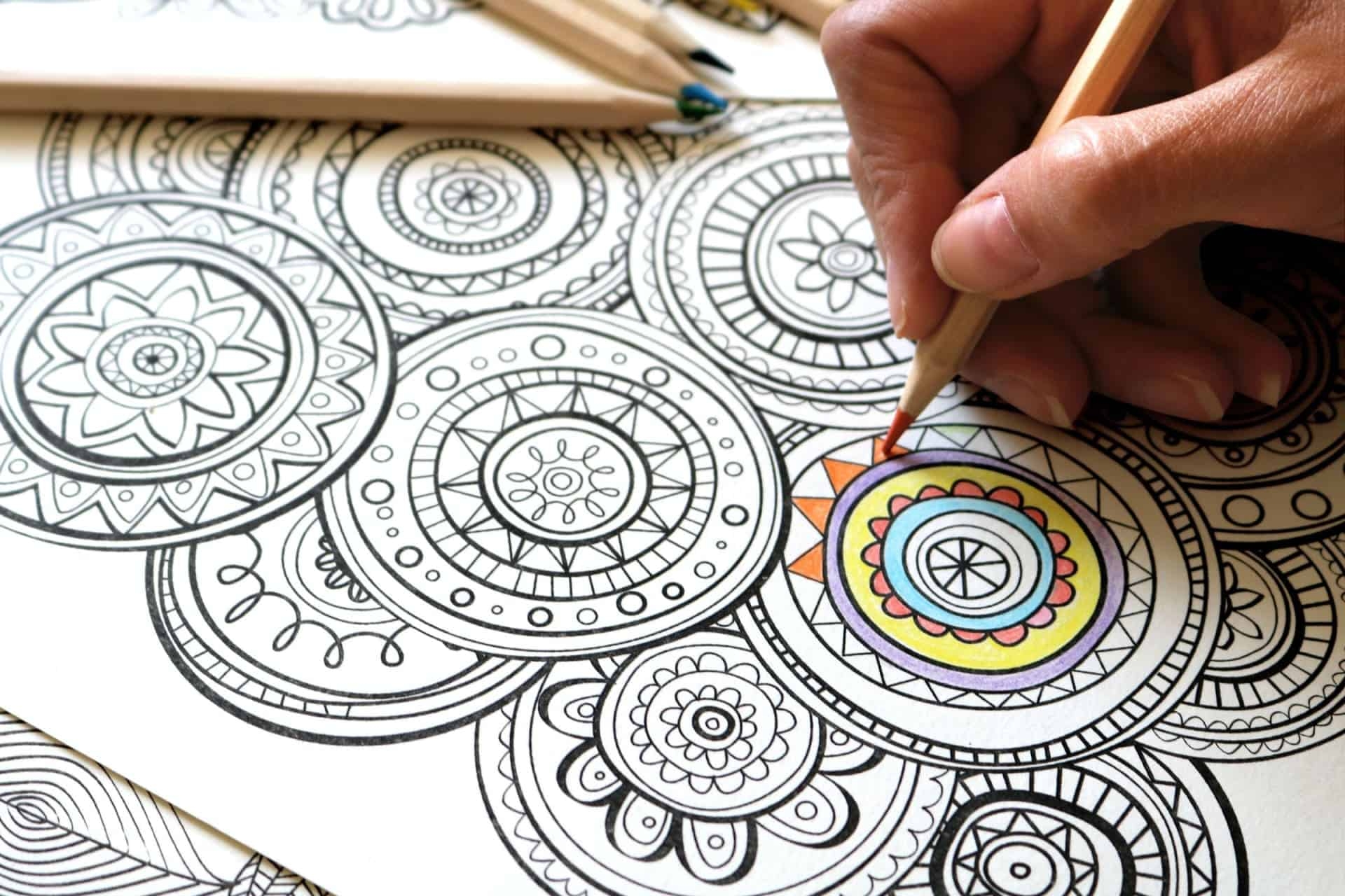 250 Free PDF Coloring Pages For Adults Teens For Relaxation Anxiety Calming
