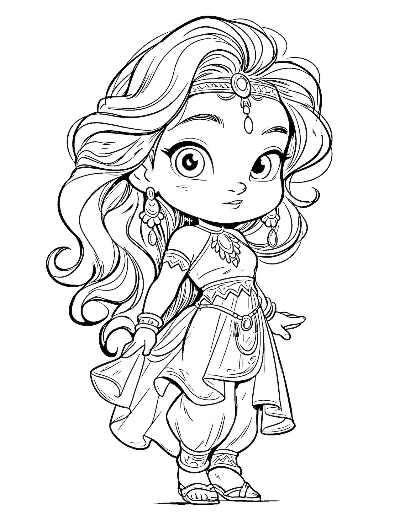 36 Adorable Baby Princess Coloring Pages Free Printable Our Mindful Life