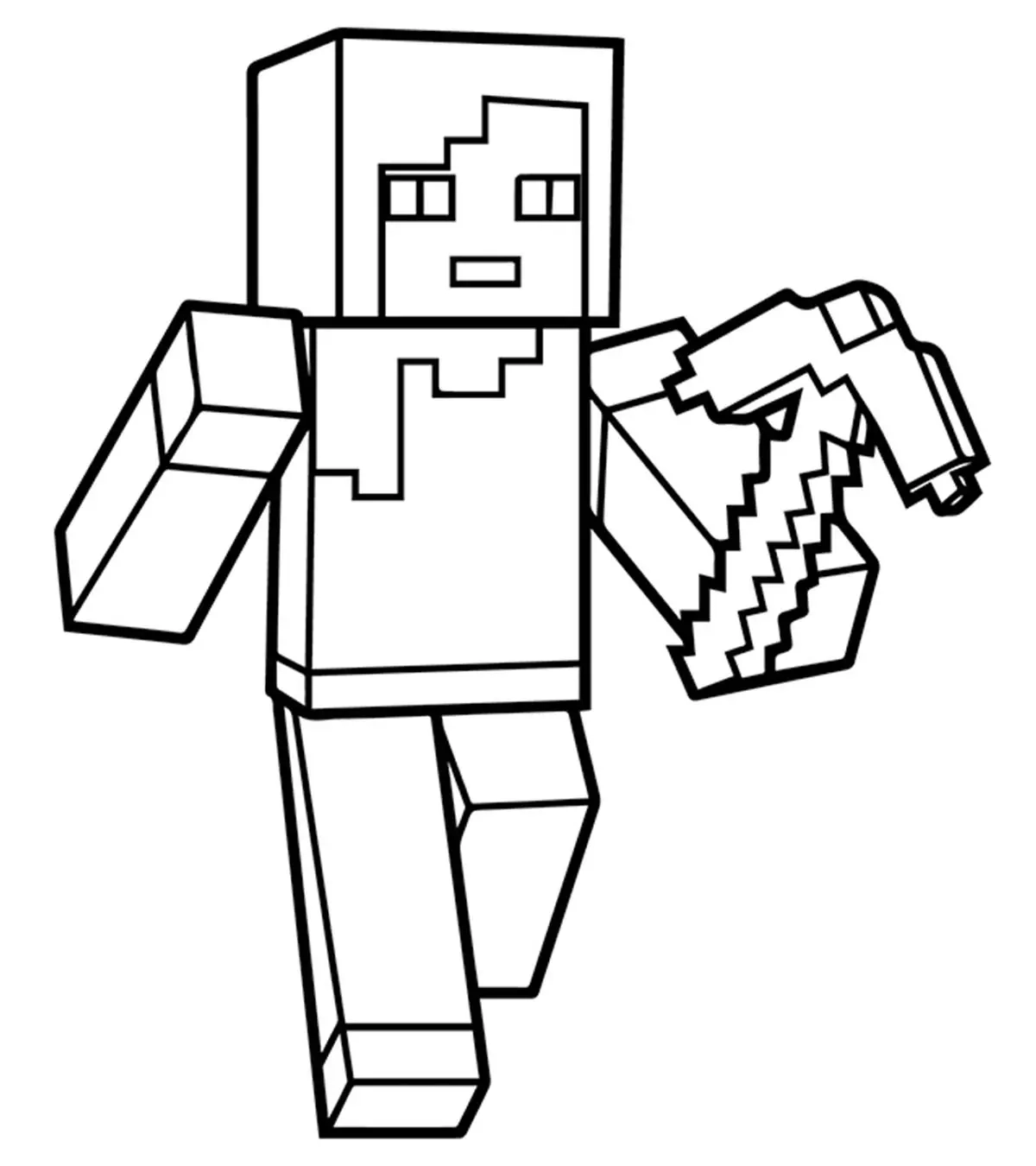 37 Printable Minecraft Coloring Pages For Toddlers
