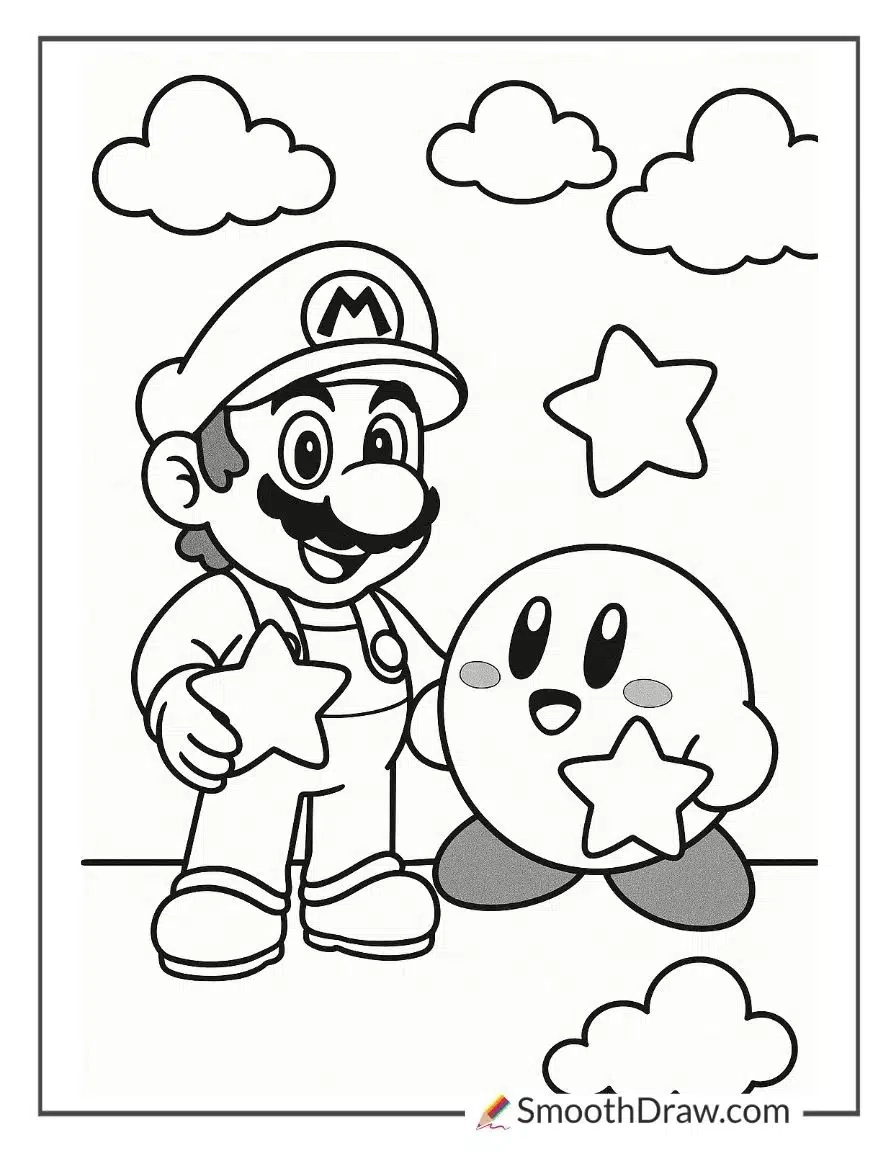 43 Mario Coloring Pages Free Printable PDFs 