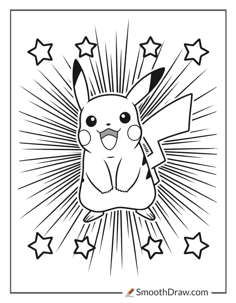 52 Free Pikachu Coloring Pages Printable PDFs 