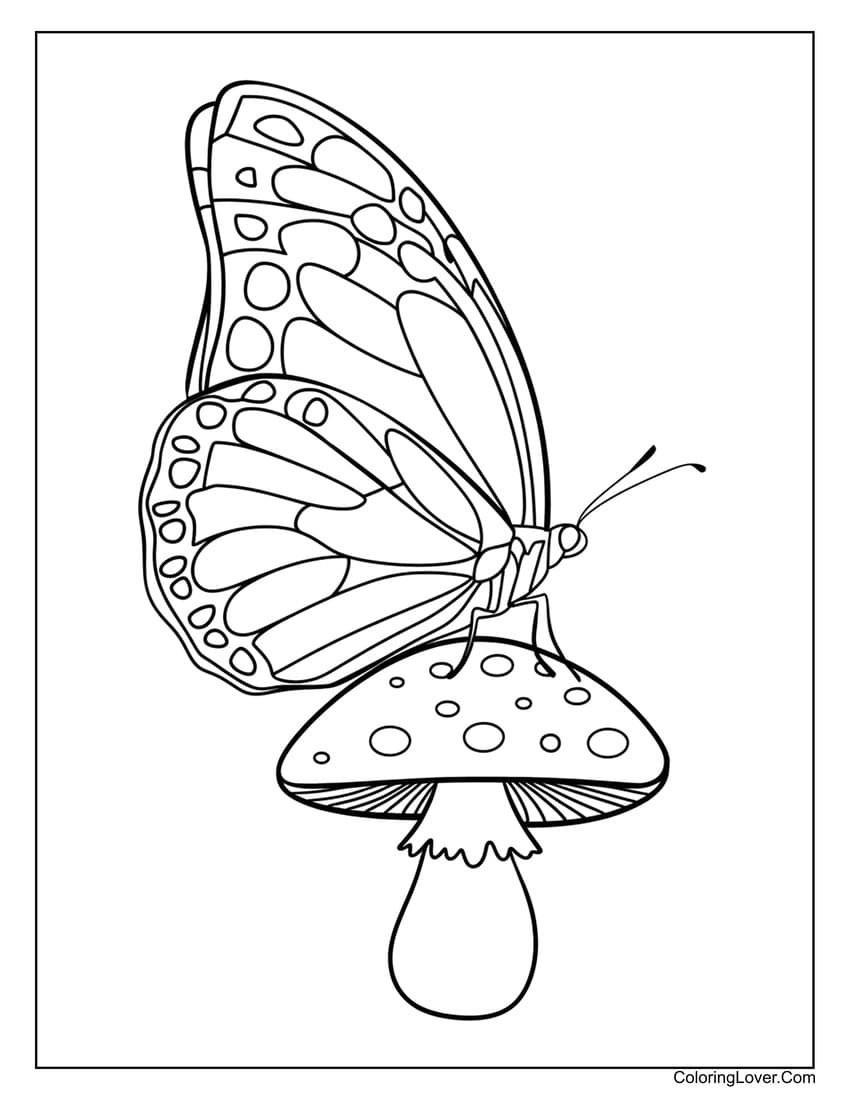 54 Butterfly Coloring Pages Free Printables For All Ages