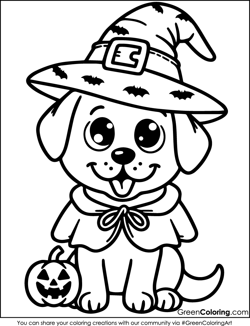 54 Halloween Coloring Pages Download Free Printable PDF