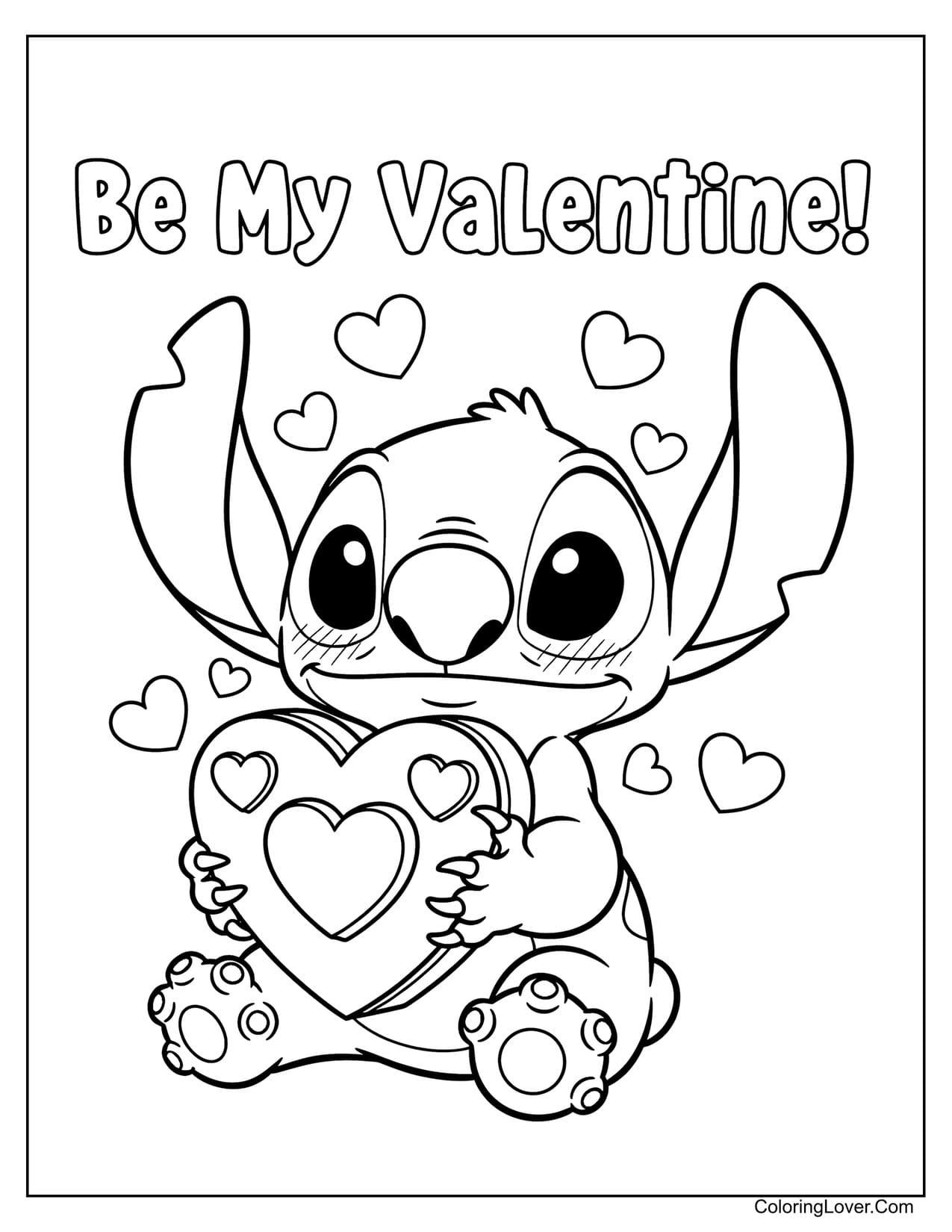 54 Stitch Coloring Pages Free Printables For All Ages 