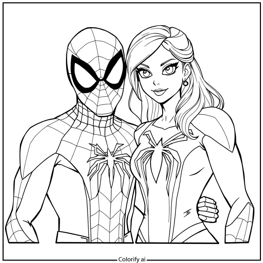 70 Spiderman Coloring Pages Free Printable PDF PNG