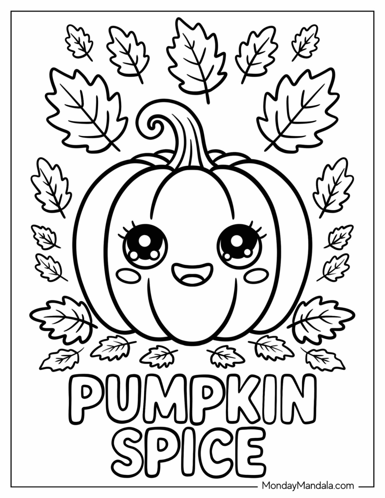 82 Autumn Fall Coloring Pages Free PDF Printables