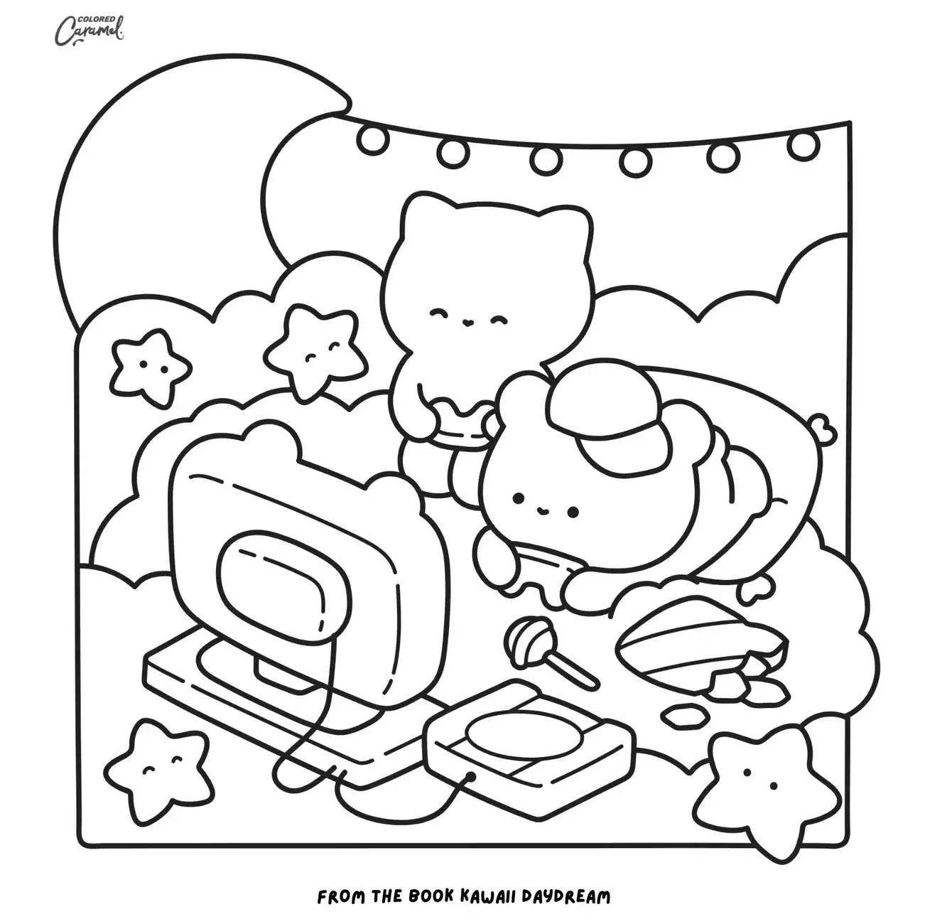 Adorable Kawaii Coloring Pages Free Printables For Endless Fun Adorable Kawaii Coloring Pages Free Printables For Endless Fun