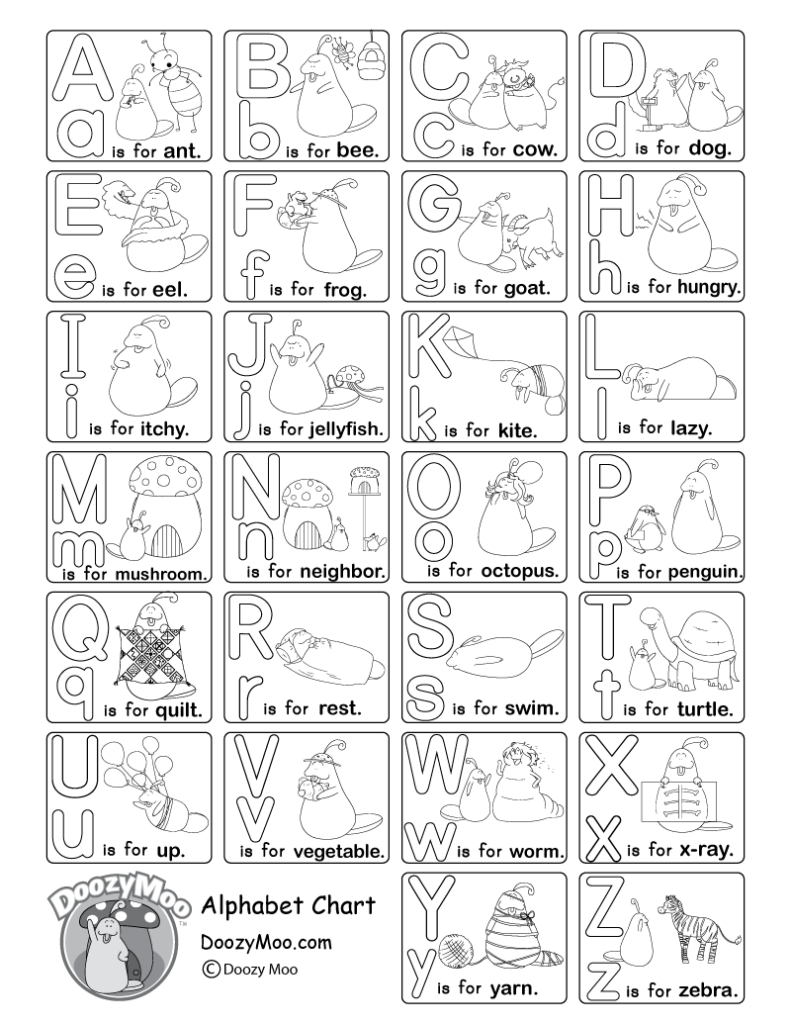 Free Alphabet Printables - Printable We Love Printables