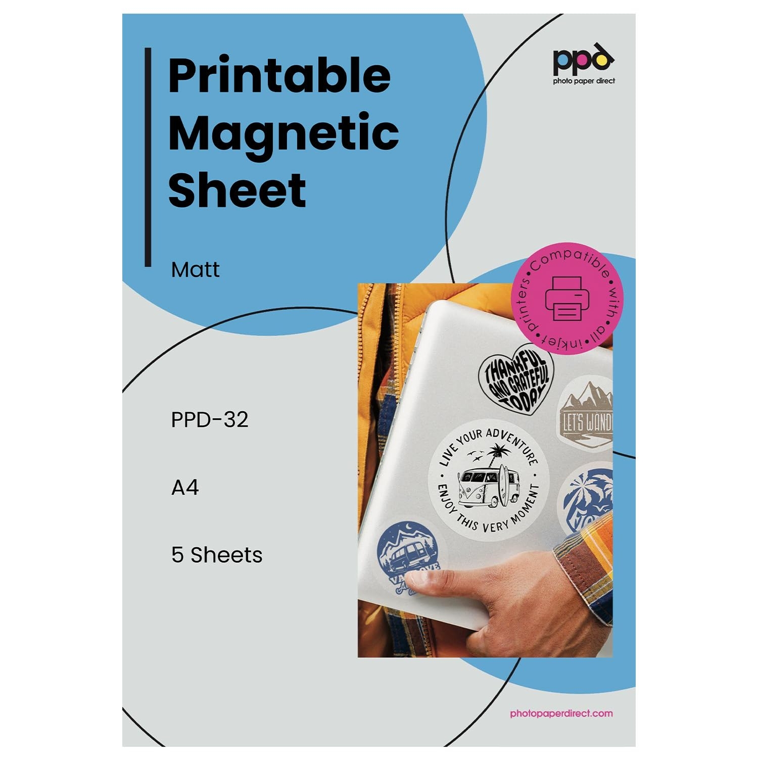 Amazon PPD Printable Magnetic Sheets For Inkjet Printer 5 Pack Matte Magnet Paper For Photo And Picture Magnets Thick Flexible Custom Size Non Adhesive Sticks To Metal And Refrigerator 8 5 X 11 Amazon PPD Printable Magnetic Sheets For Inkjet Printer 5 Pack Matte Magnet Paper For Photo And Picture Magnets Thick Flexible Custom Size Non Adhesive Sticks To Metal And Refrigerator 8 5 X 11