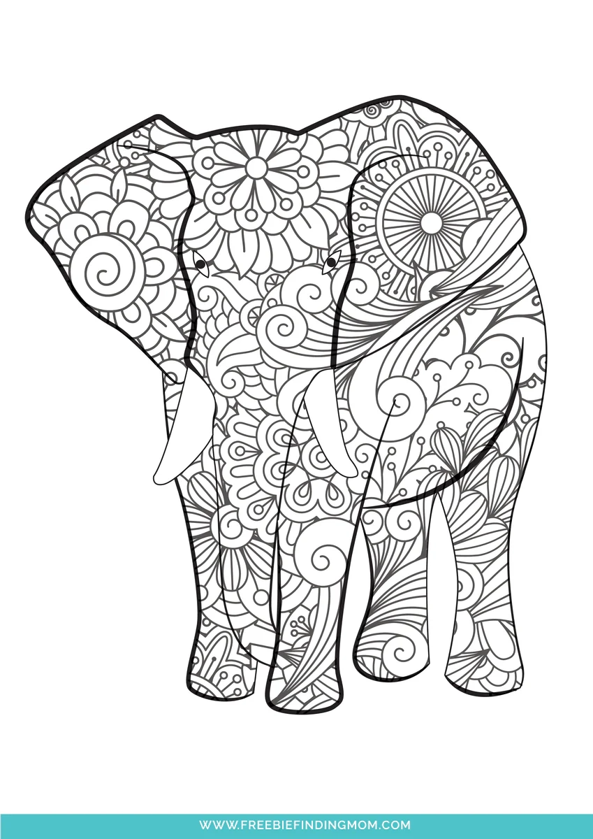 Animal Coloring Pages For Adults And Kids 3 Pages Animal Coloring Pages For Adults And Kids 3 Pages