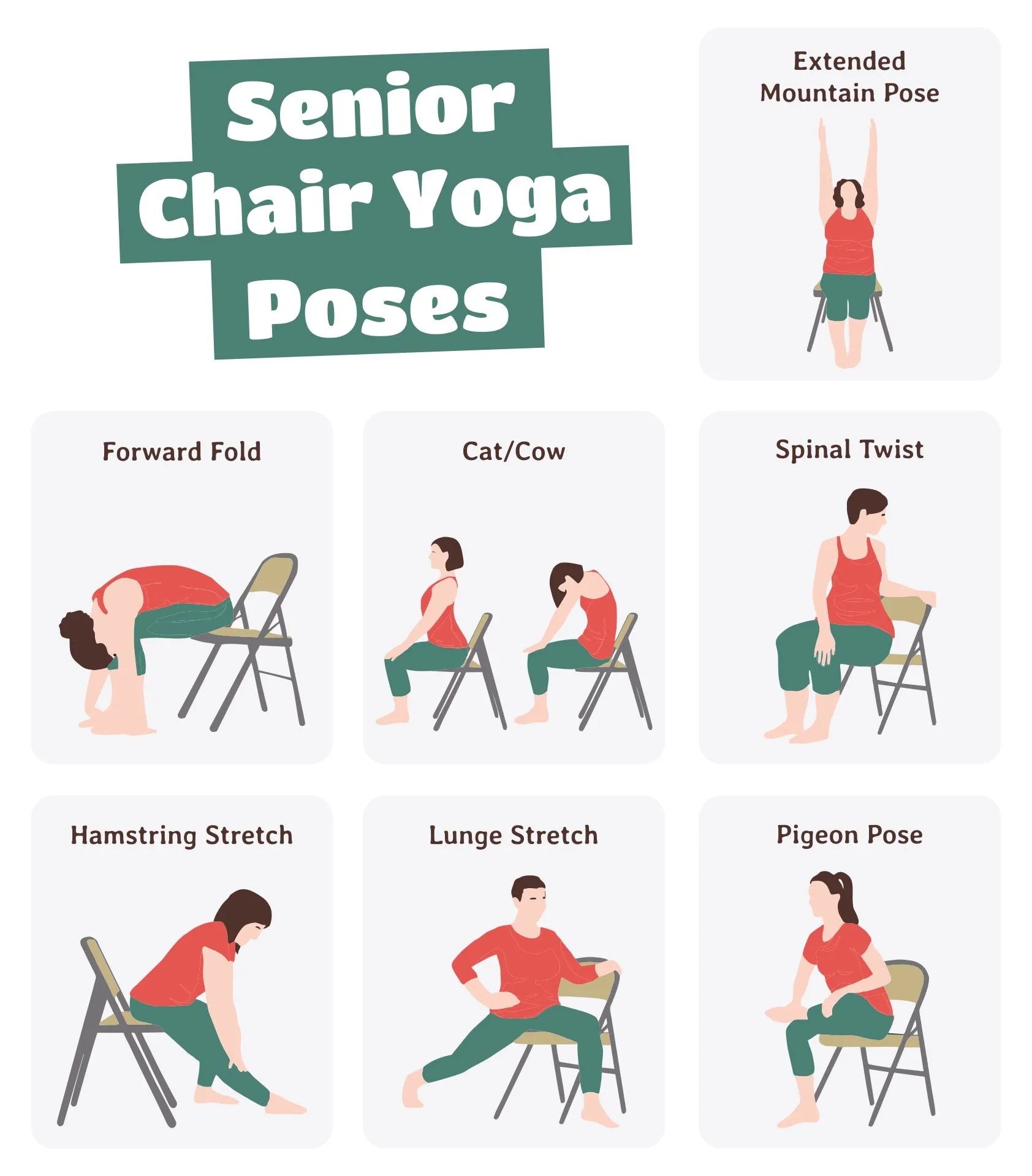 Chair Yoga Exercises Printable Printable Study Planner Chair Yoga Exercises Printable Printable Study Planner