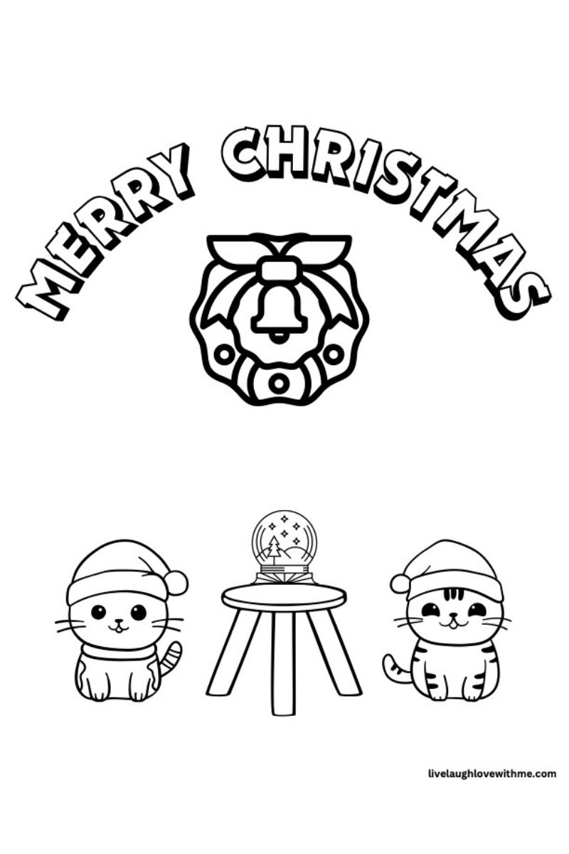 Christmas Coloring Pages Free Printable