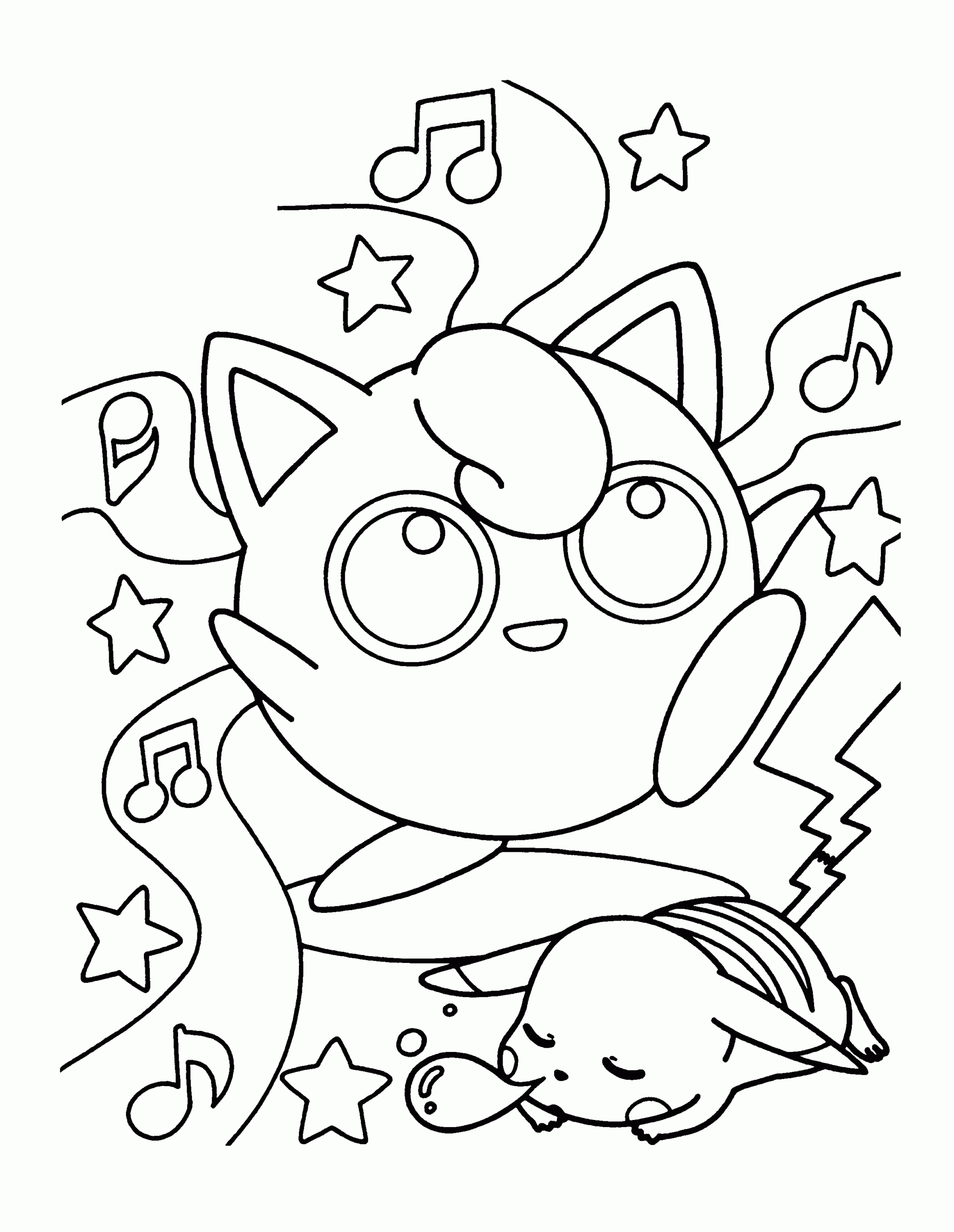 Coloring Page Pokemon Coloring Pages 141