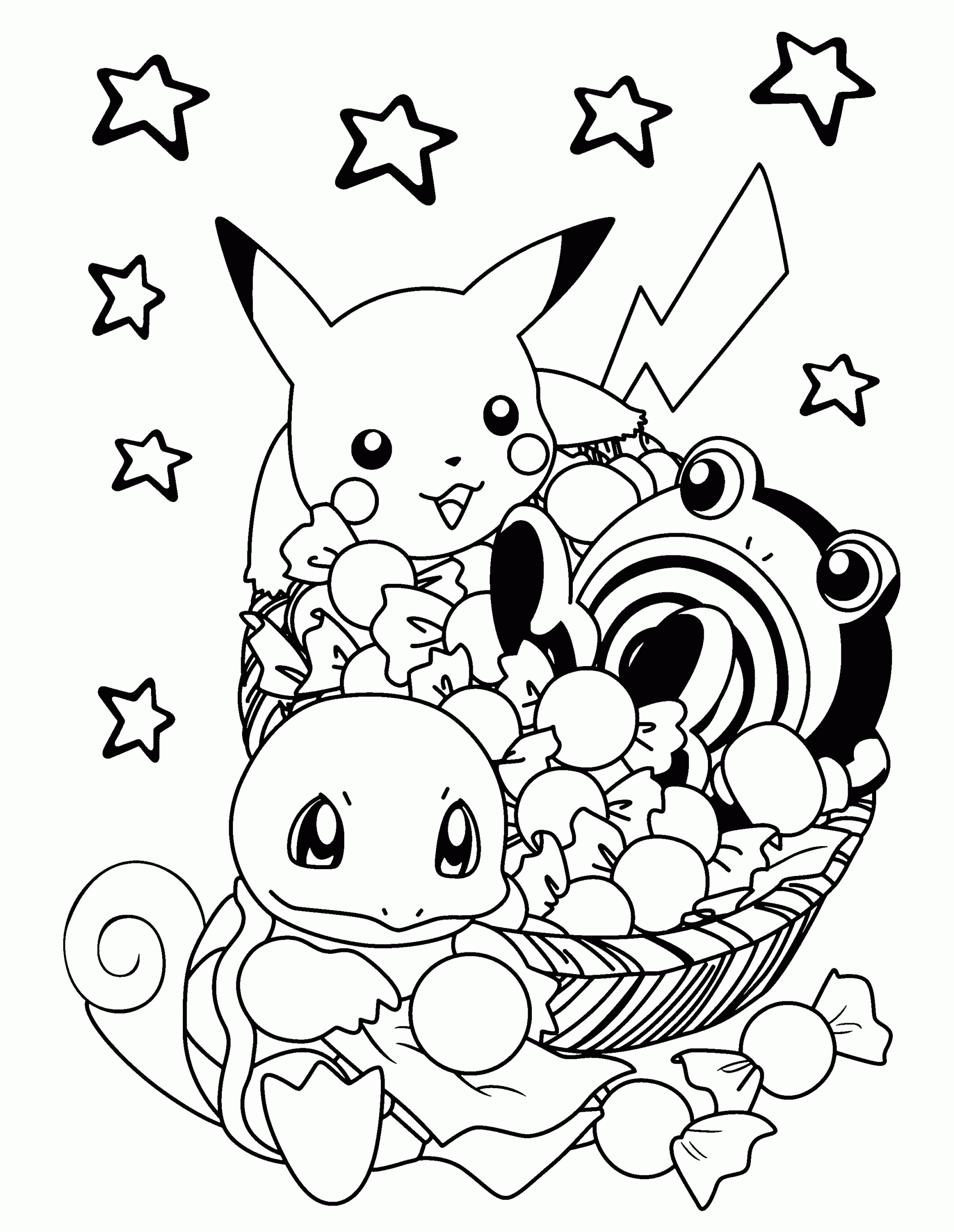 Coloring Page Pokemon Coloring Pages 66