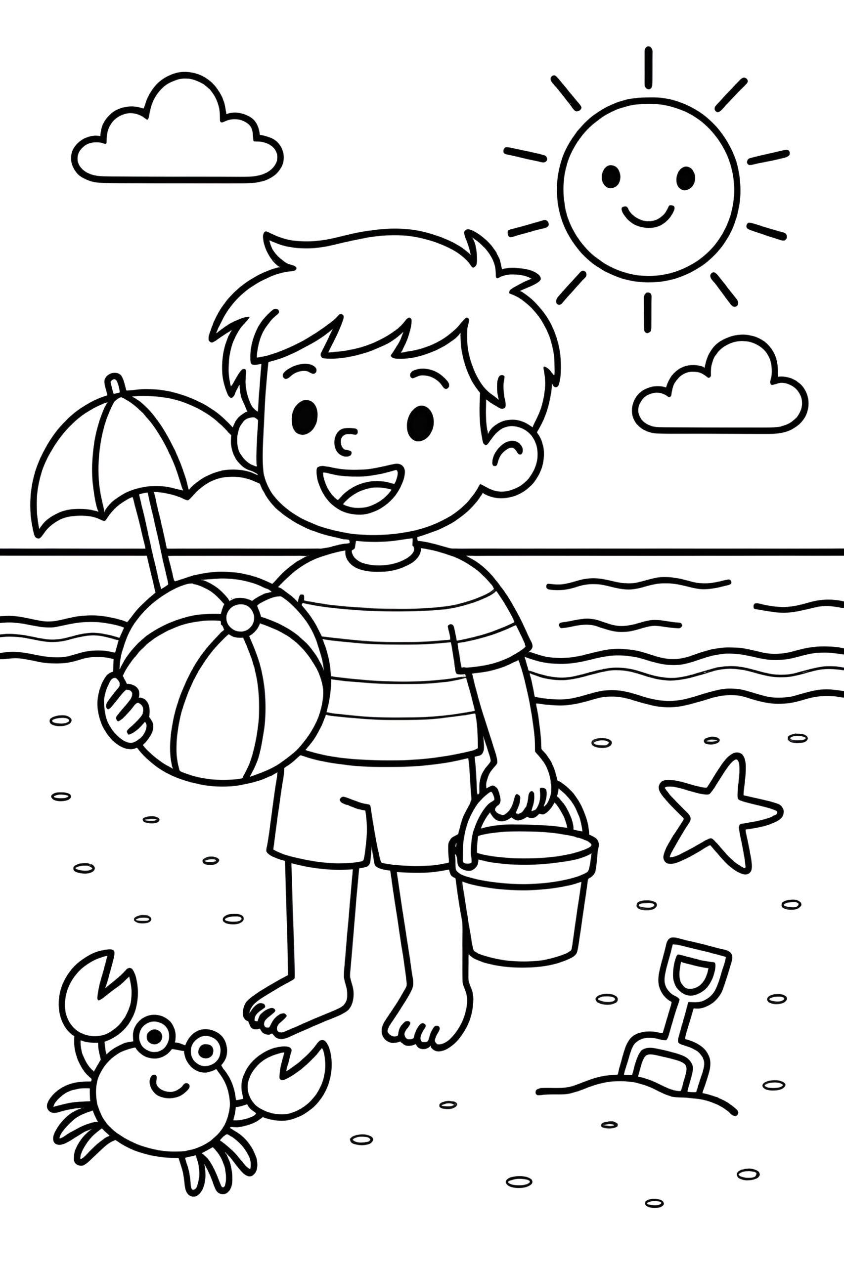 Coloring Pages For Kids Summer Coloring Pages Mimi Panda
