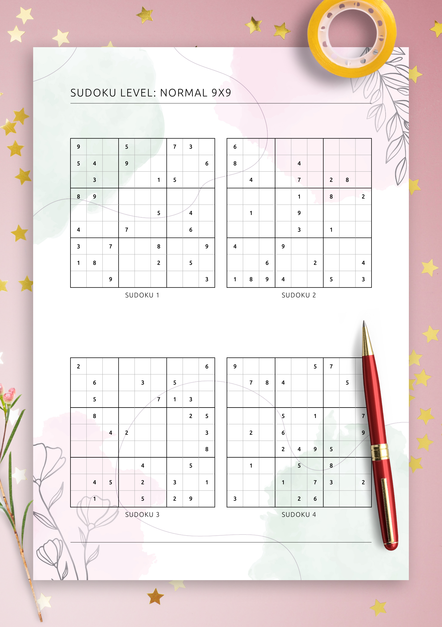 Create Free Online Sudoku In PDF And Print It Out