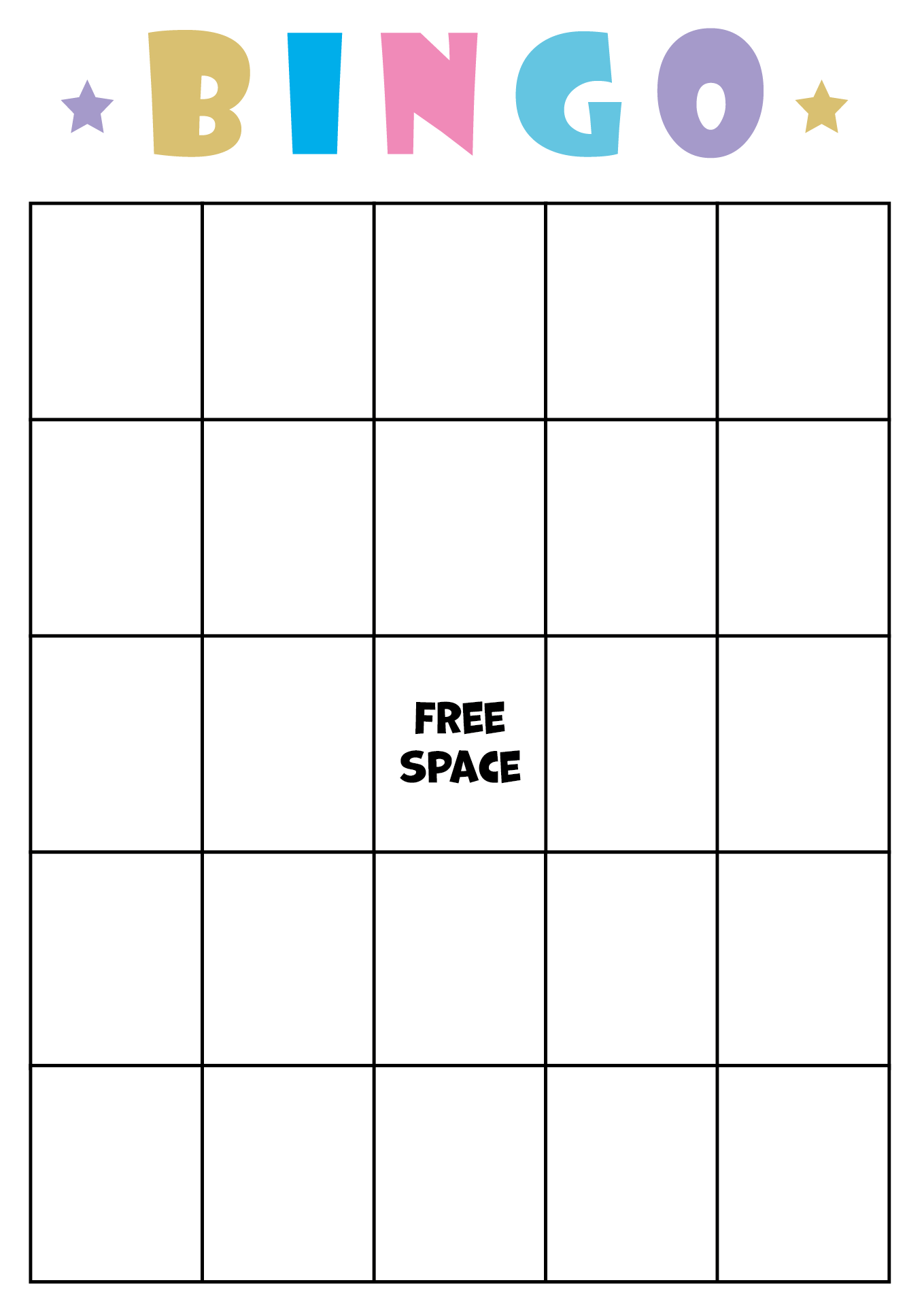 Custom Bingo Card Template 10 Free PDF Printables Printablee