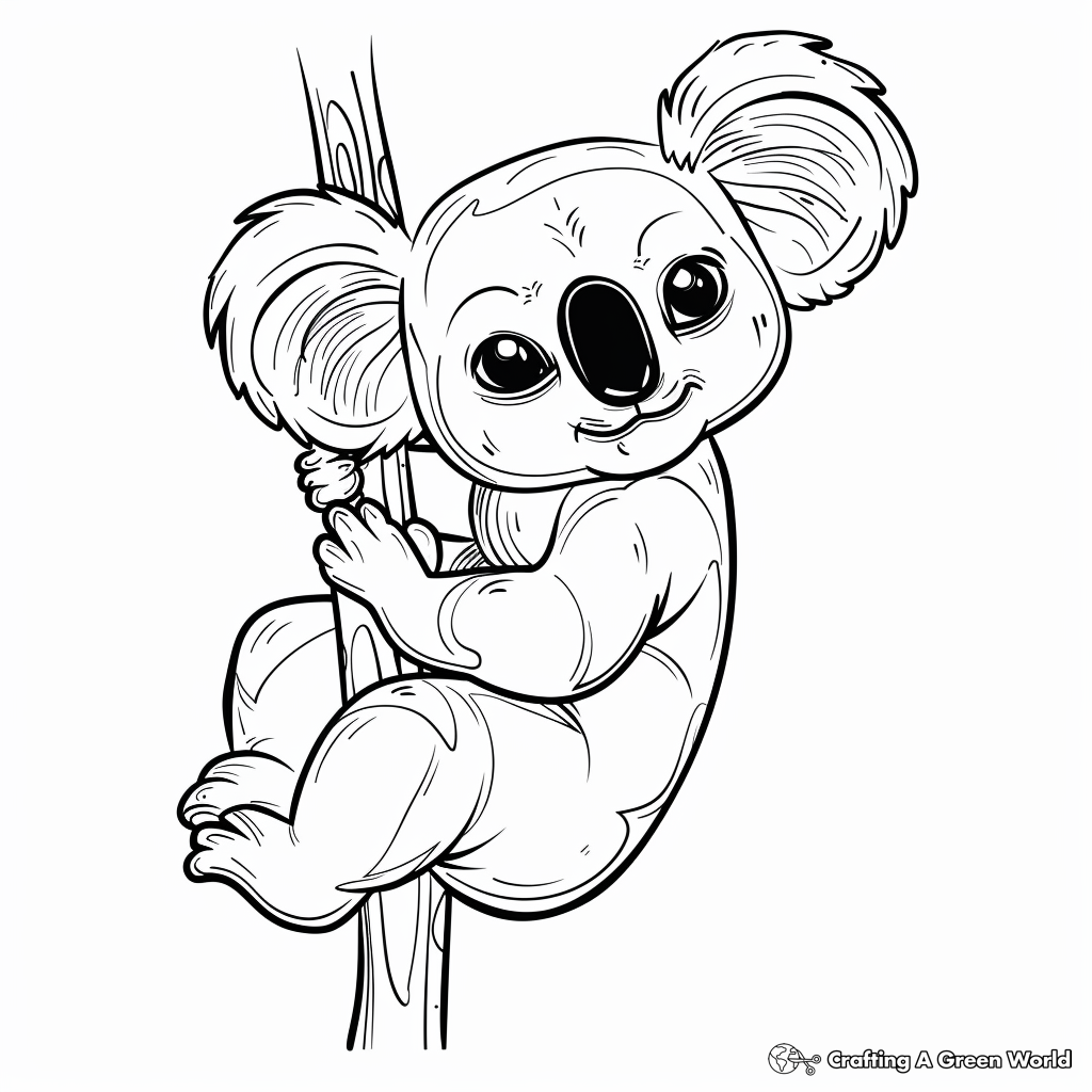 Cute Zoo Animals Coloring Pages Free Printable 