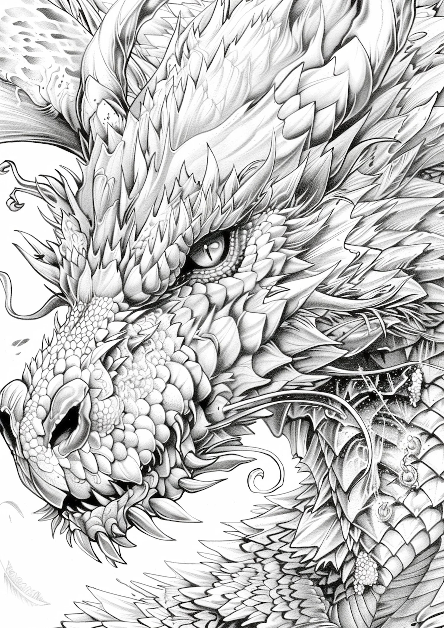 Dragons Coloring Book Grayscale Digital Monsoon Publishing USA meta Name keywords Content coloring Books For Adults Grayscale Coloring Books Digital Coloring Pages Download Zentangle Coloring Books Journals Notebooks 