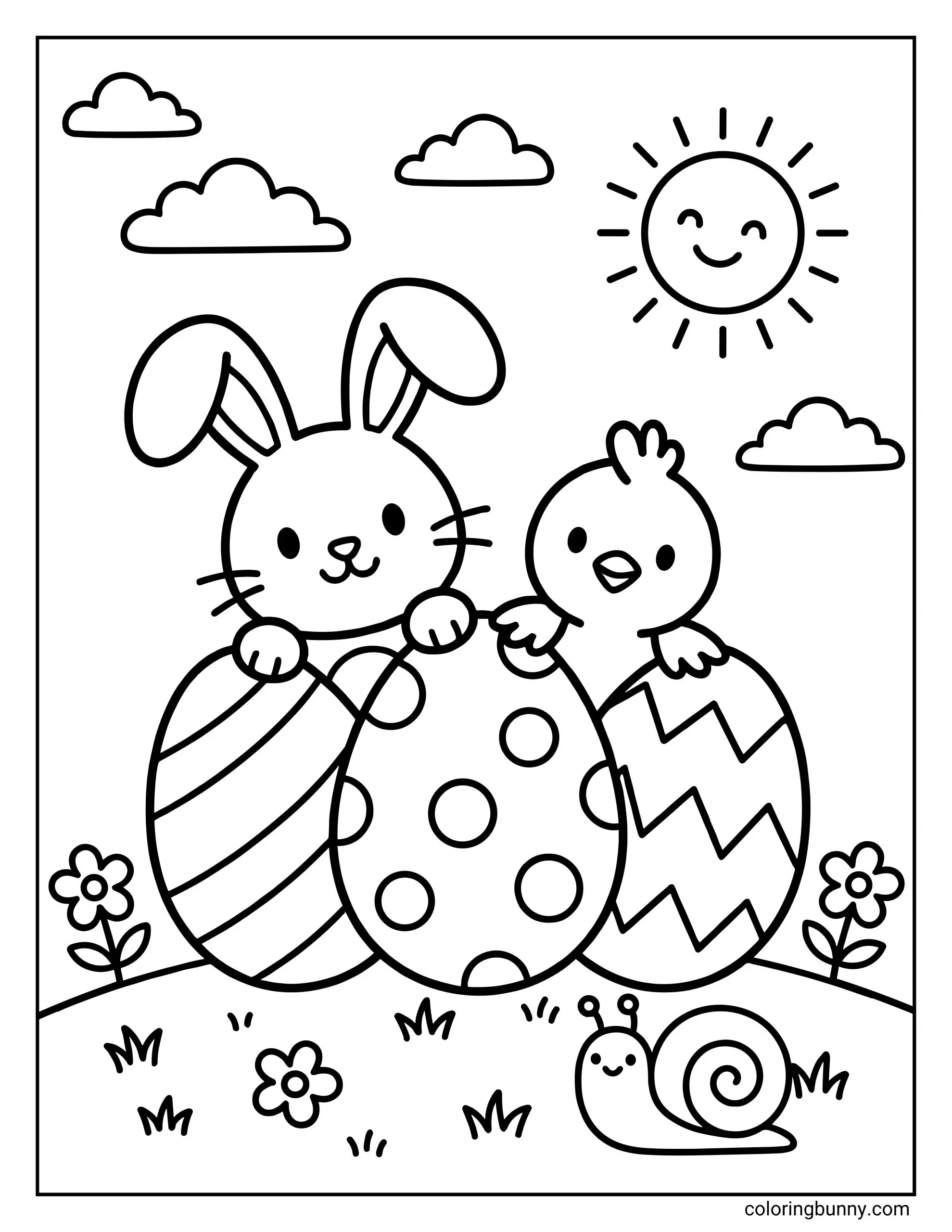 Easter Coloring Pages 60 Free Printable PDFs
