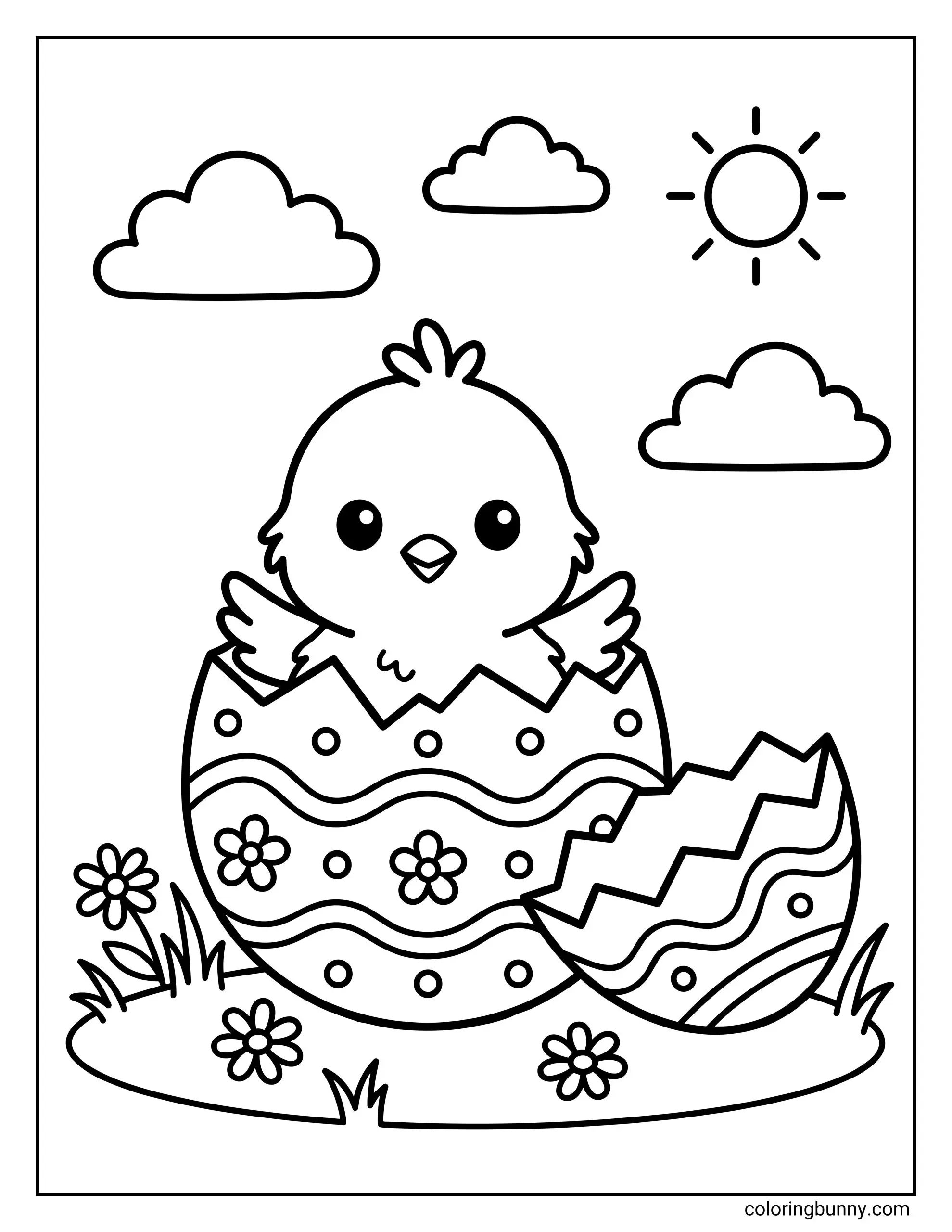 Easter Coloring Pages 60 Free Printable PDFs 