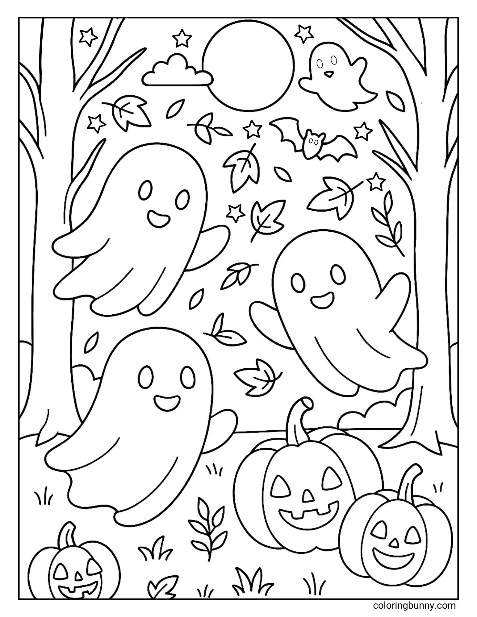 Fall Coloring Pages 62 Free PDF Printables For All Ages