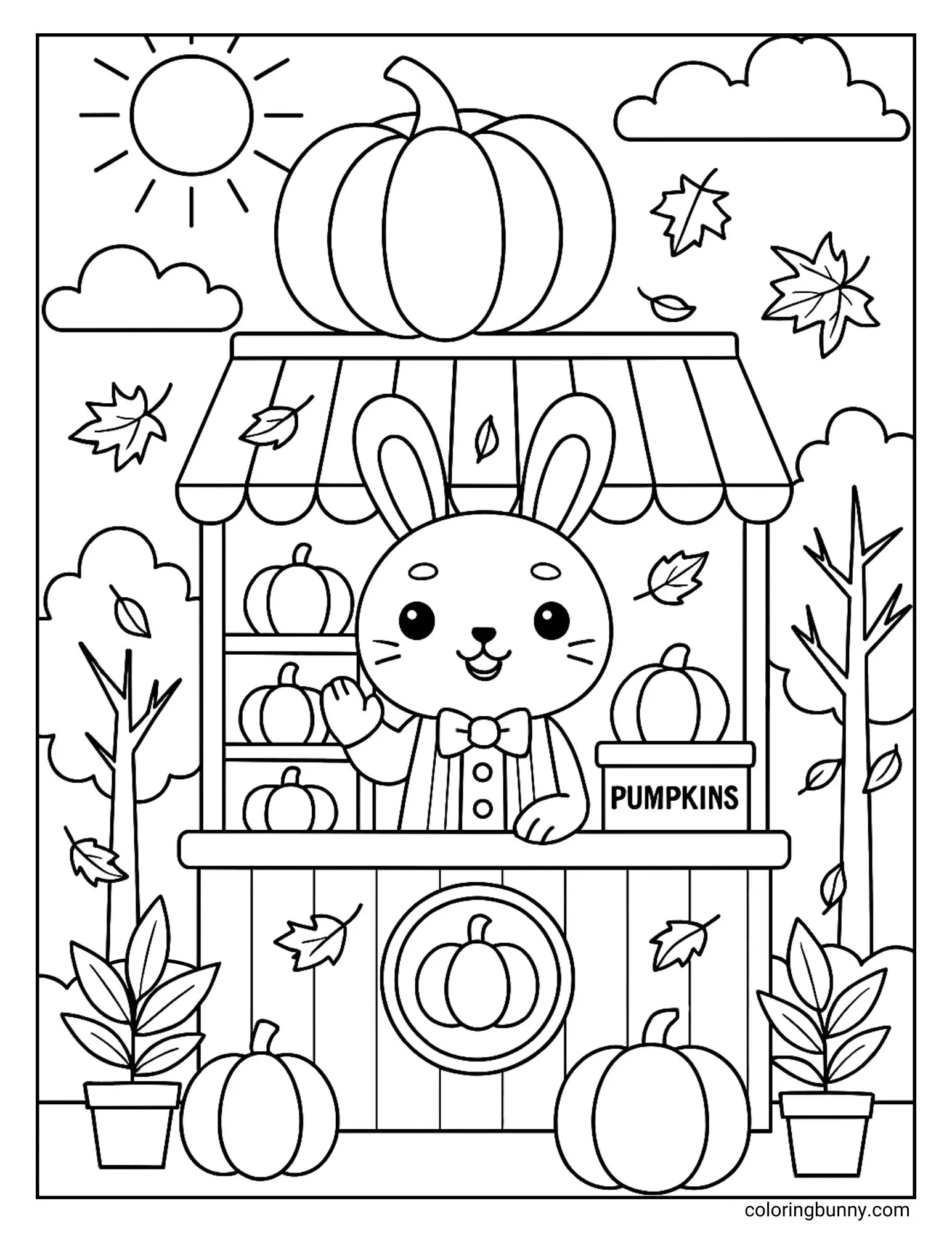 Fall Coloring Pages 62 Free PDF Printables For All Ages