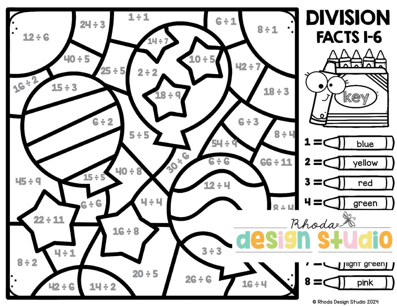 Free 4th Of July Color By Number Worksheets