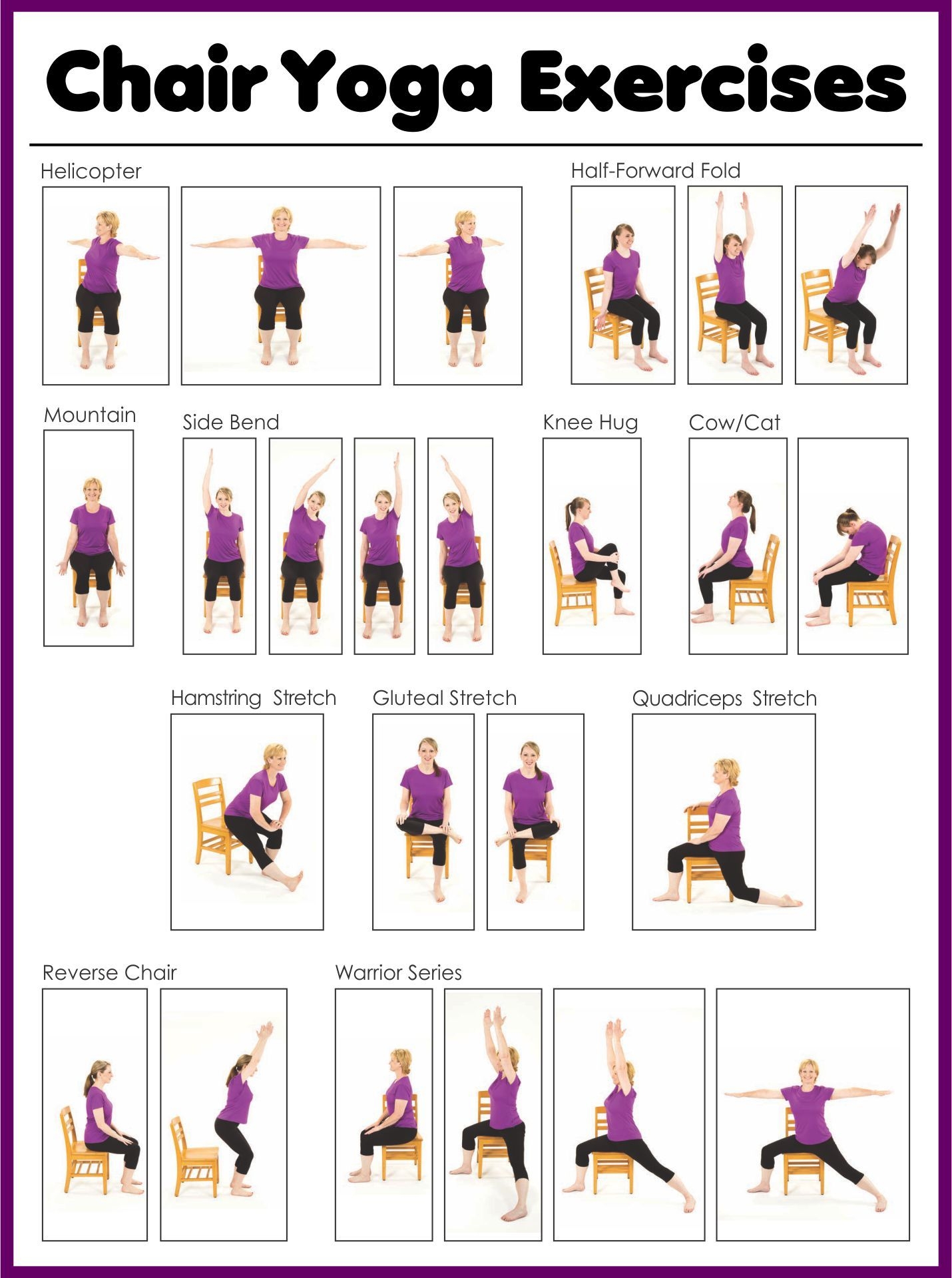 Free Chair Yoga Exercises For Weight Loss Safe Practical Routines You Can Do Anywhere