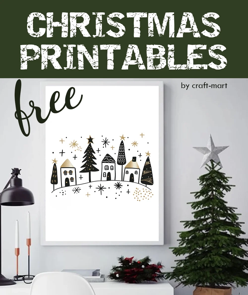 Free Christmas Printables Archives Craft Mart