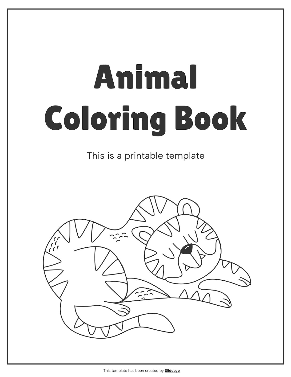 Free Coloring Book Google Slides And Powerpoint Templates