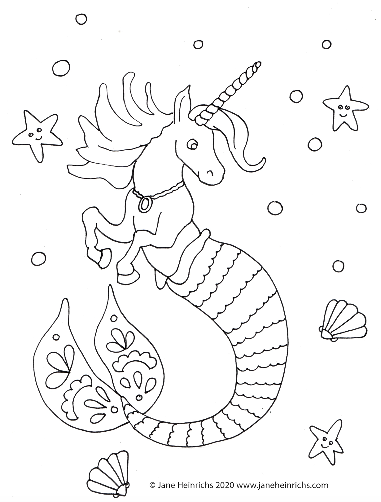 Free Colouring Printables For The Duration Of The Covid19 Outbreak Jane Heinrichs