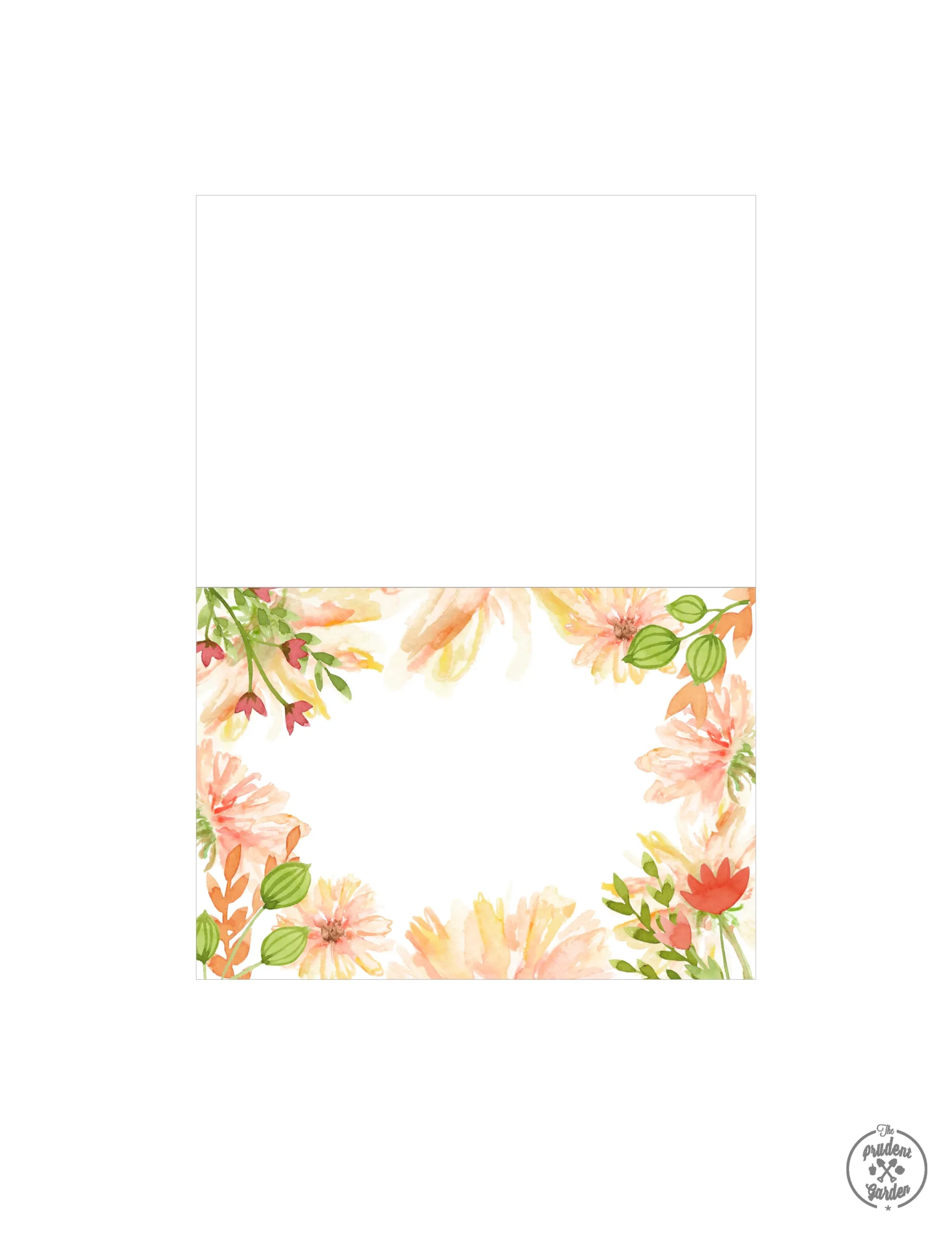 Free Flower Card Printables