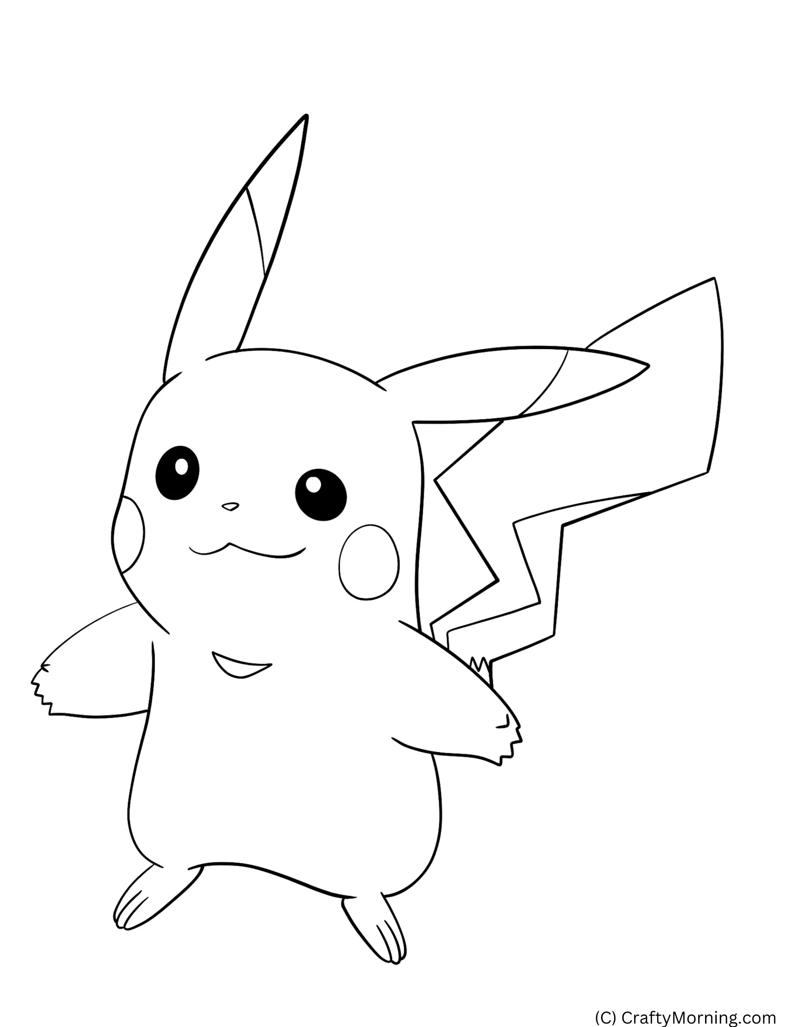 Free Pokemon Coloring Pages Crafty Morning